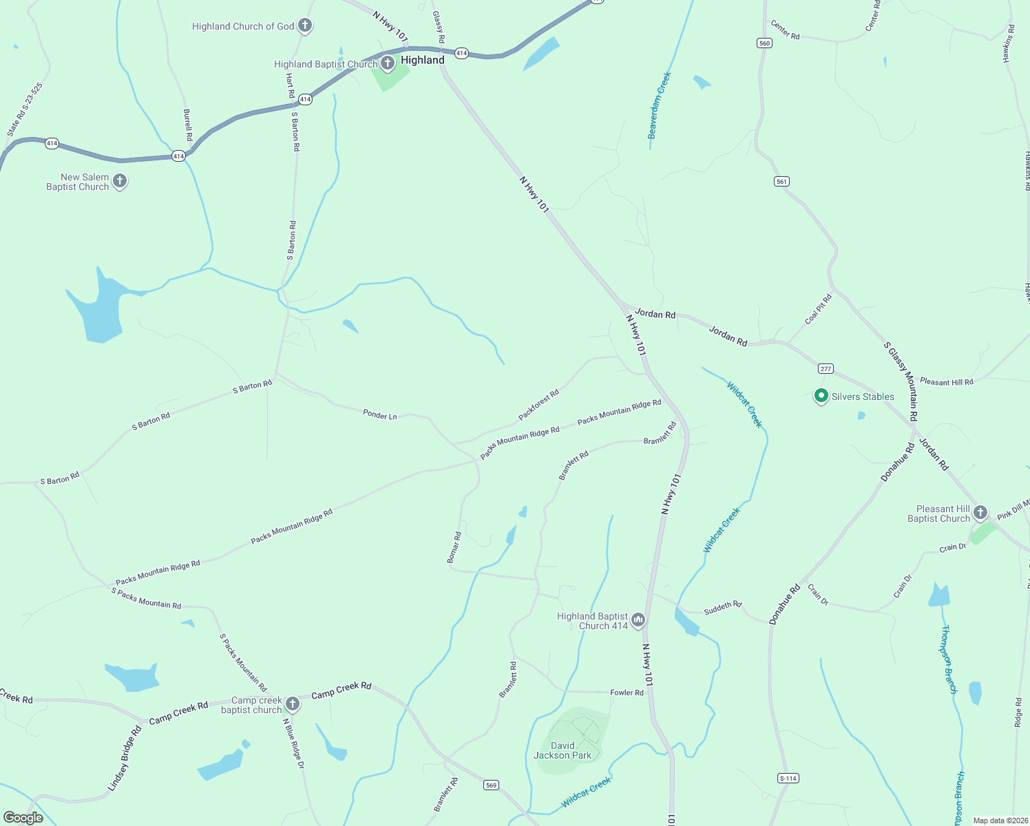 map of restaurants, bars, coffee shops, grocery stores, and more near 56 Packforest Road in Taylors