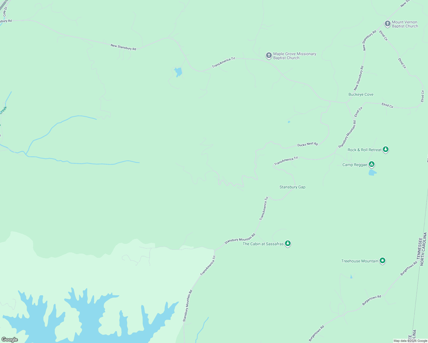map of restaurants, bars, coffee shops, grocery stores, and more near 945 Ducks Nest Road in Turtletown