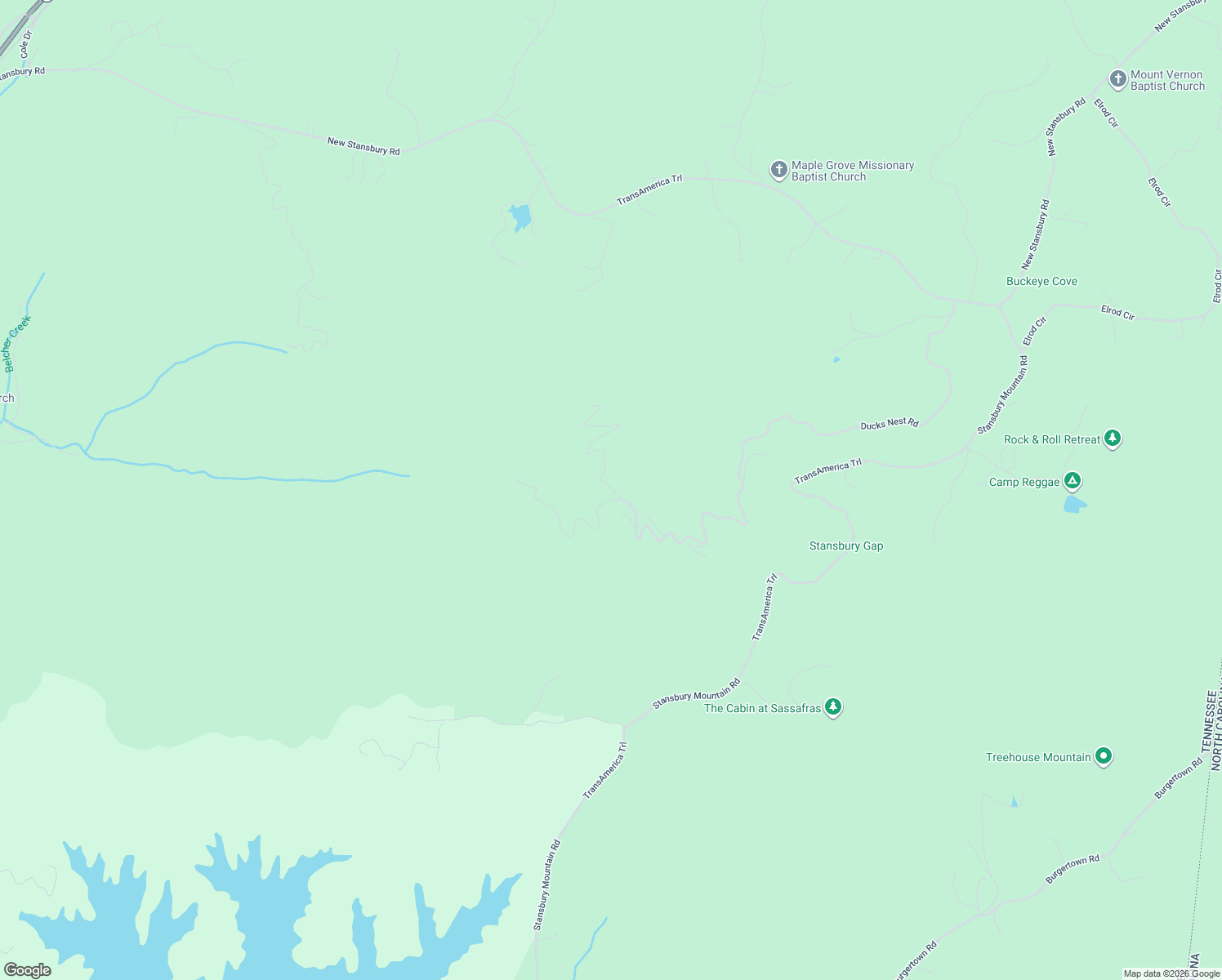 map of restaurants, bars, coffee shops, grocery stores, and more near 945 Ducks Nest Road in Turtletown