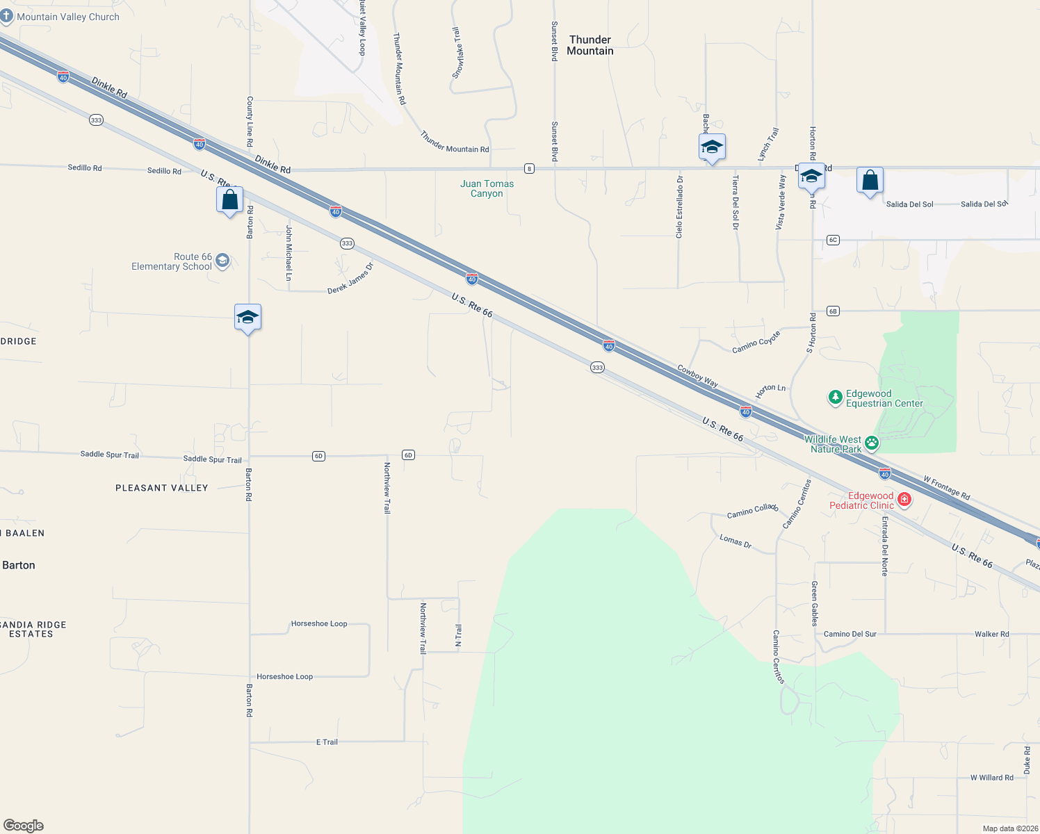 map of restaurants, bars, coffee shops, grocery stores, and more near 32 John Road in Edgewood