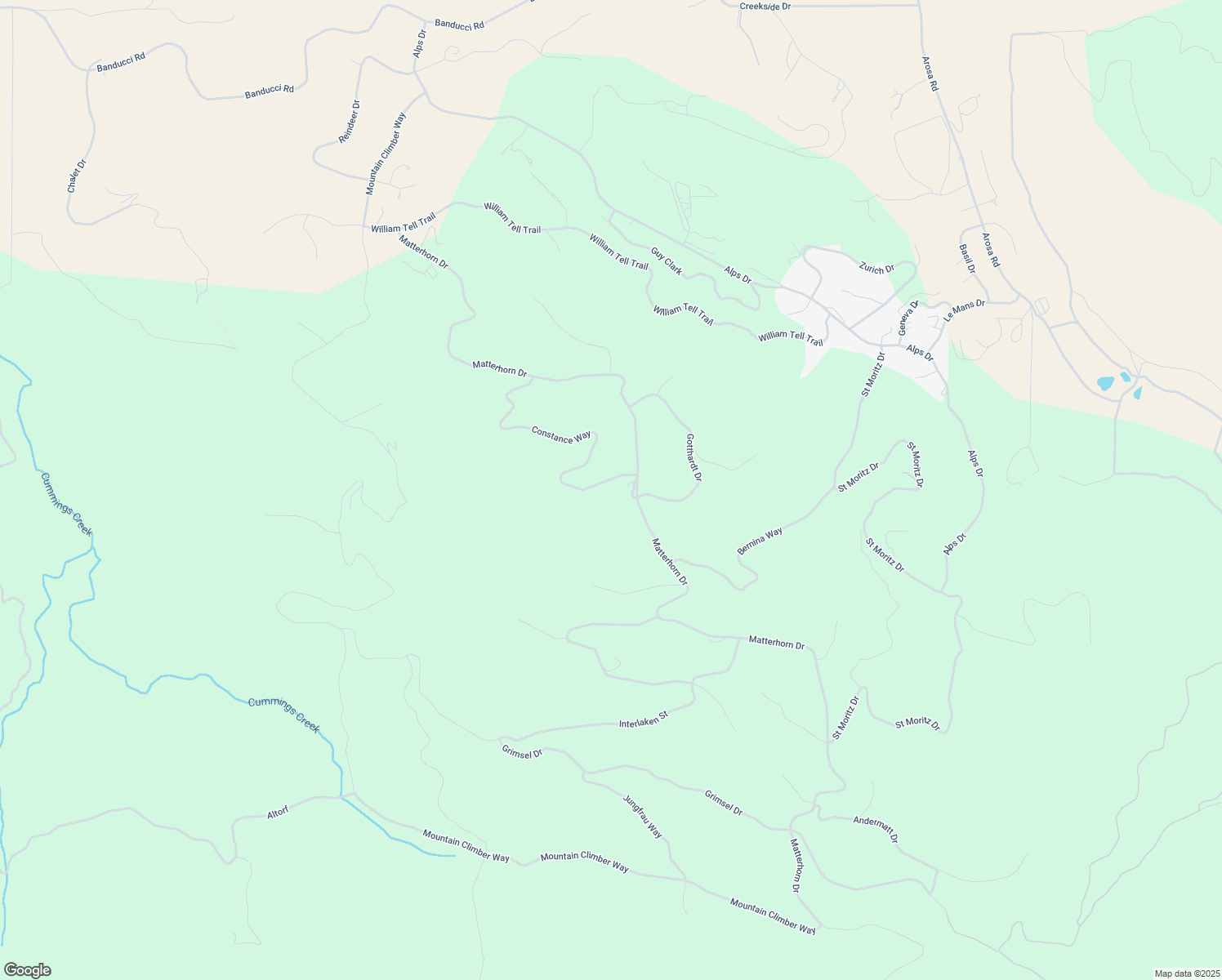 map of restaurants, bars, coffee shops, grocery stores, and more near 22920 Constance Way in Tehachapi