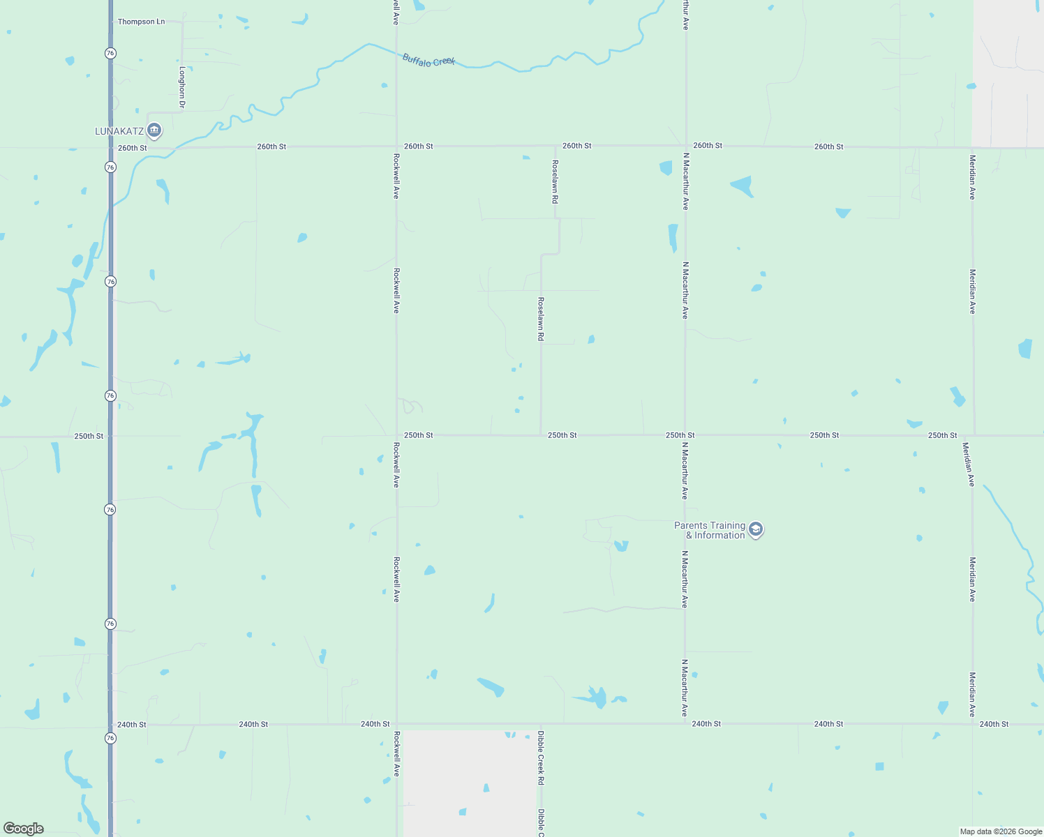 map of restaurants, bars, coffee shops, grocery stores, and more near 25073 Roselawn Rd in Blanchard