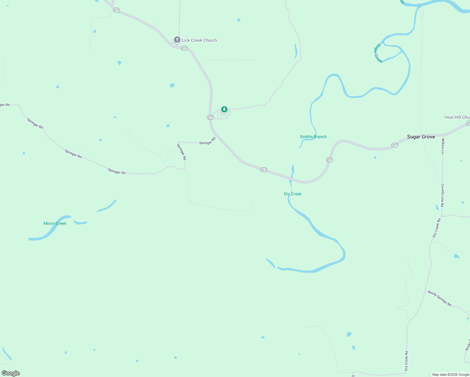 map of restaurants, bars, coffee shops, grocery stores, and more near 589 Chambers Ln in Booneville