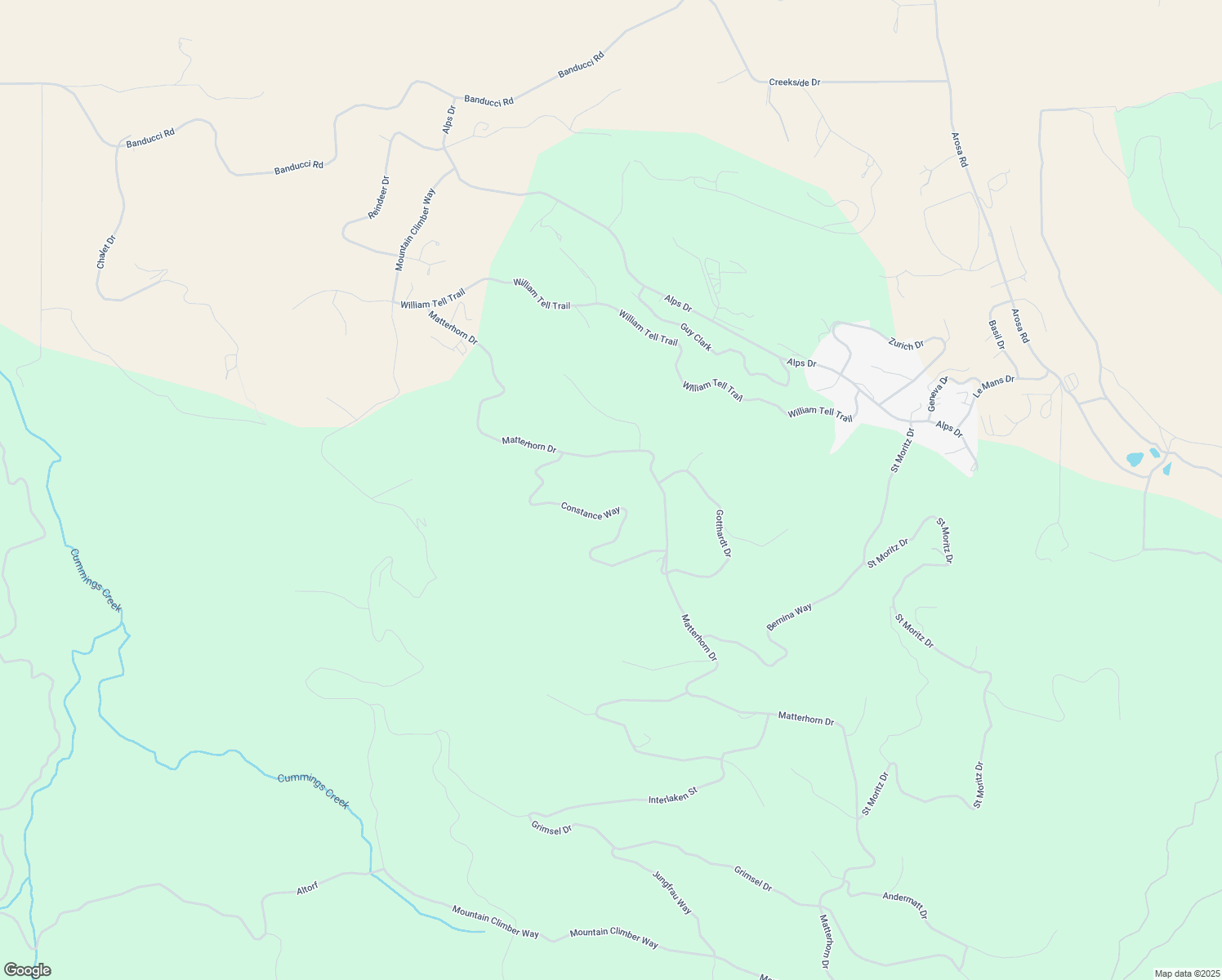 map of restaurants, bars, coffee shops, grocery stores, and more near 23131 Constance Way in Tehachapi
