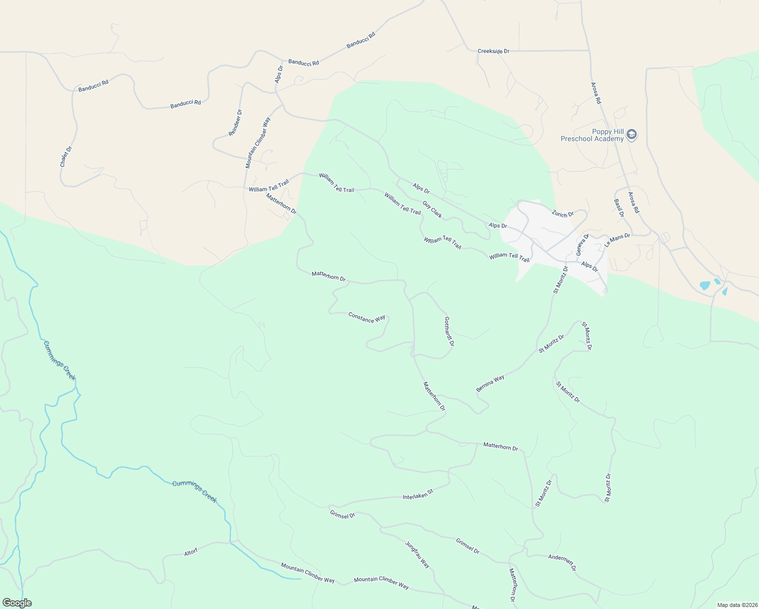 map of restaurants, bars, coffee shops, grocery stores, and more near 23121 Constance Way in Tehachapi