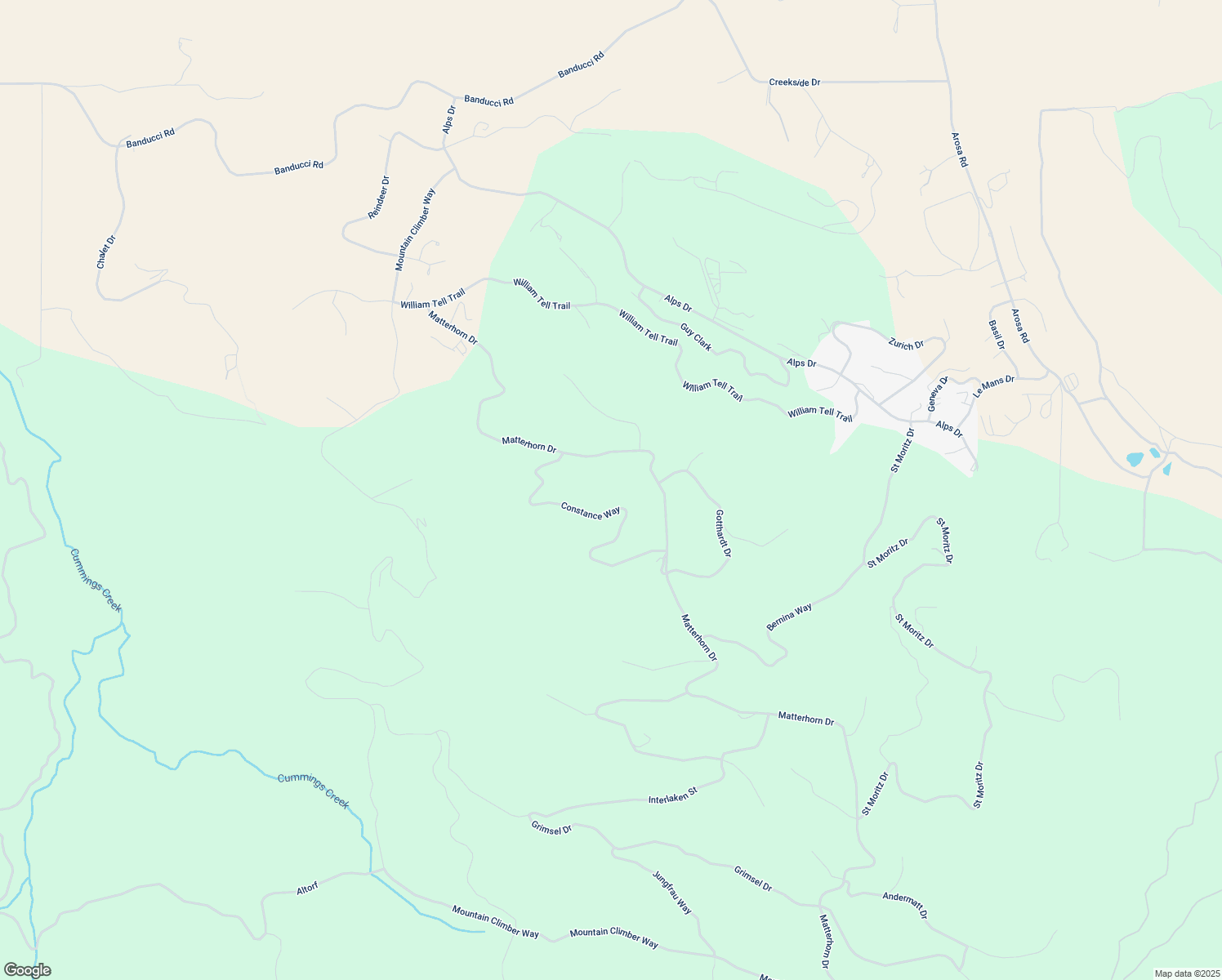 map of restaurants, bars, coffee shops, grocery stores, and more near 23131 Constance Way in Tehachapi