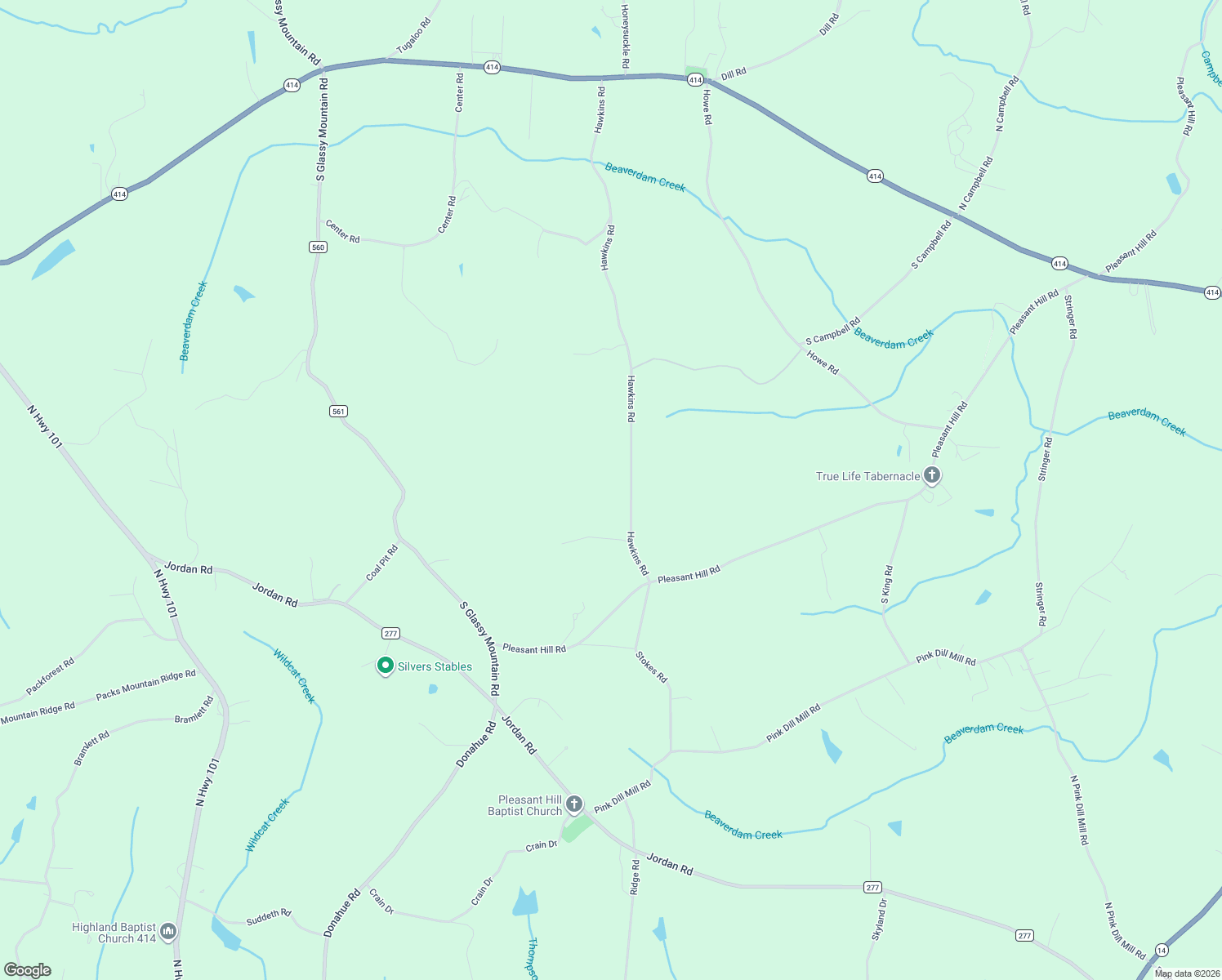 map of restaurants, bars, coffee shops, grocery stores, and more near 4518 Hawkins Road in Greer