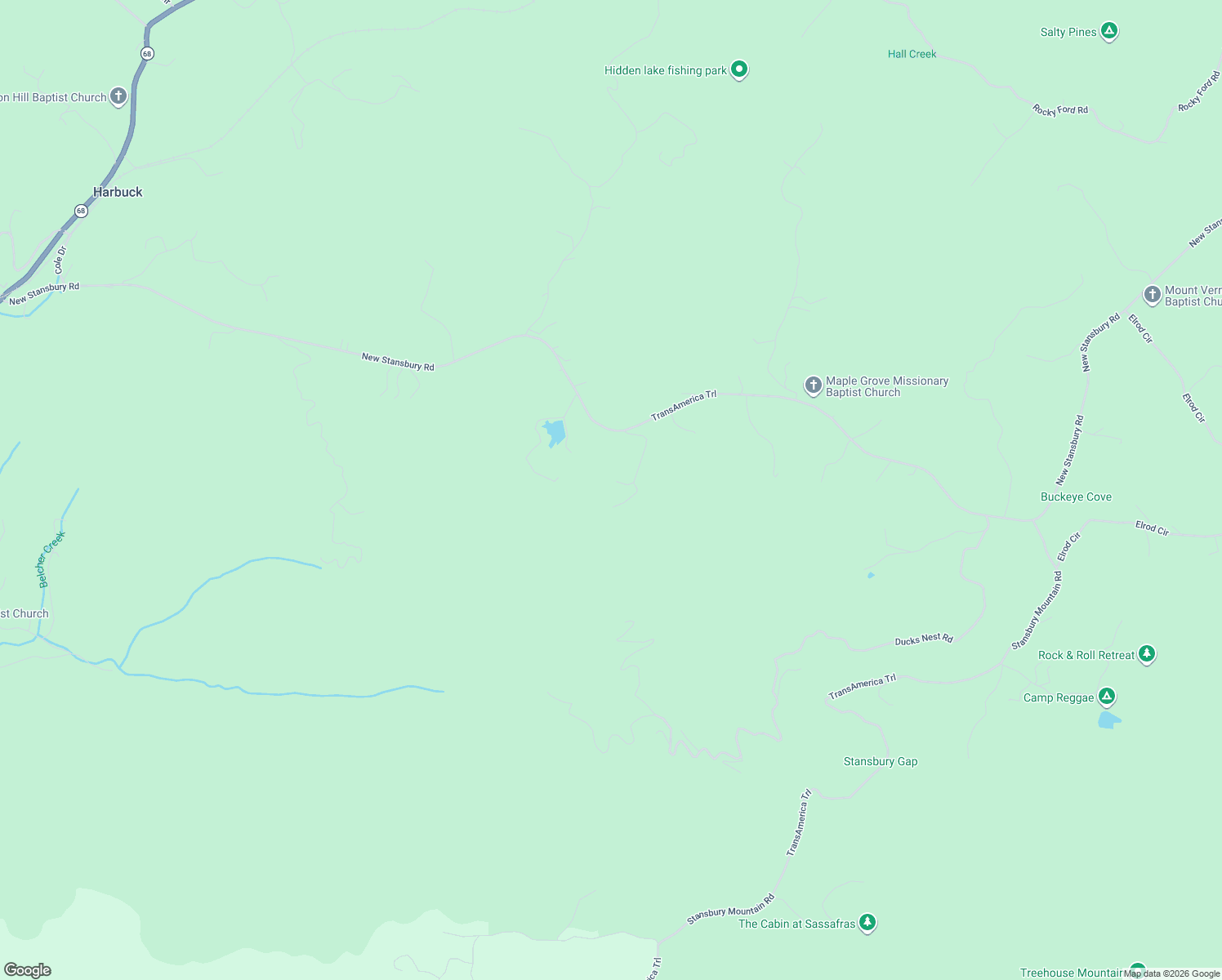 map of restaurants, bars, coffee shops, grocery stores, and more near 138 3 Oaks Dr in Turtletown