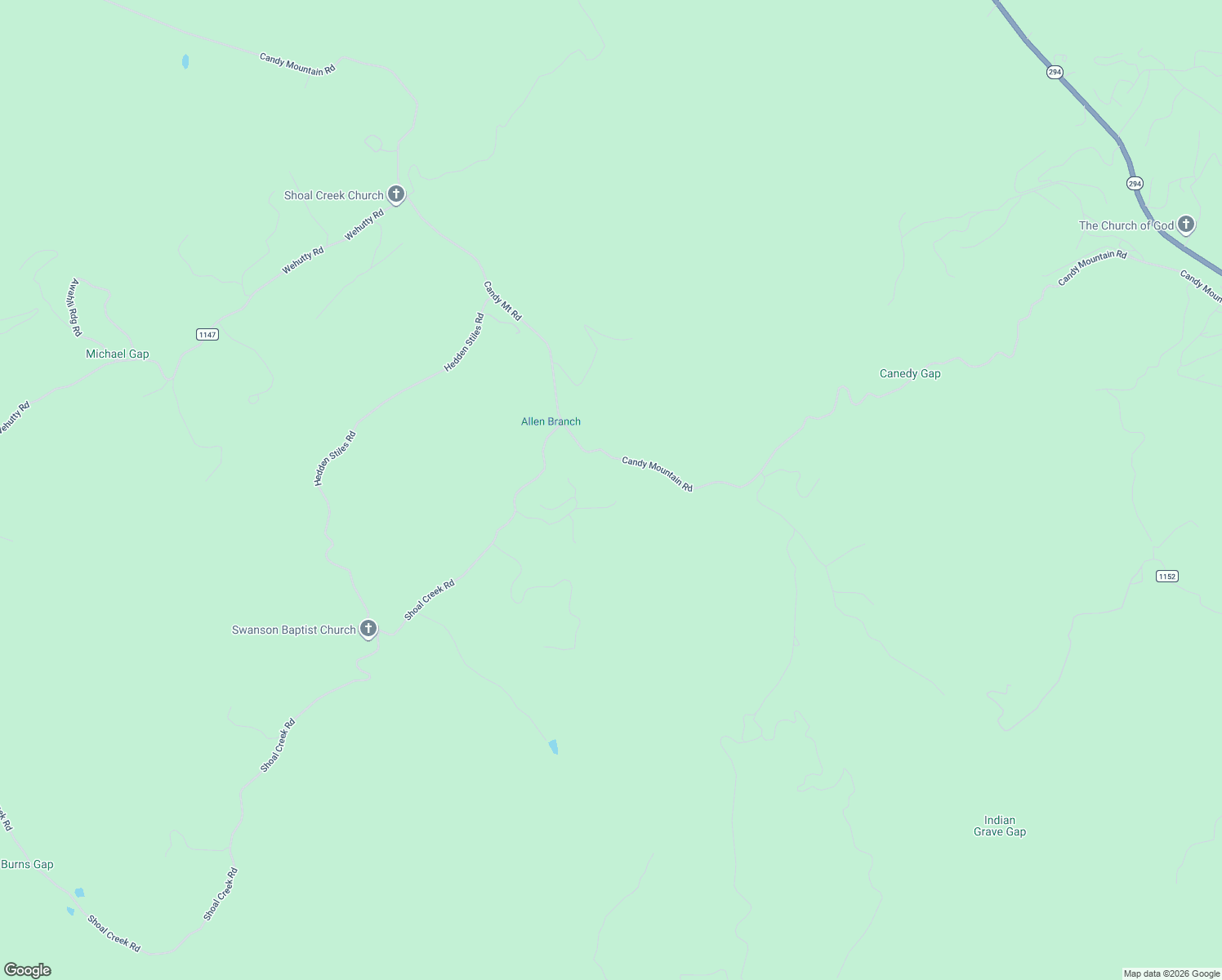 map of restaurants, bars, coffee shops, grocery stores, and more near 2351 Candy Mountain Road in Murphy