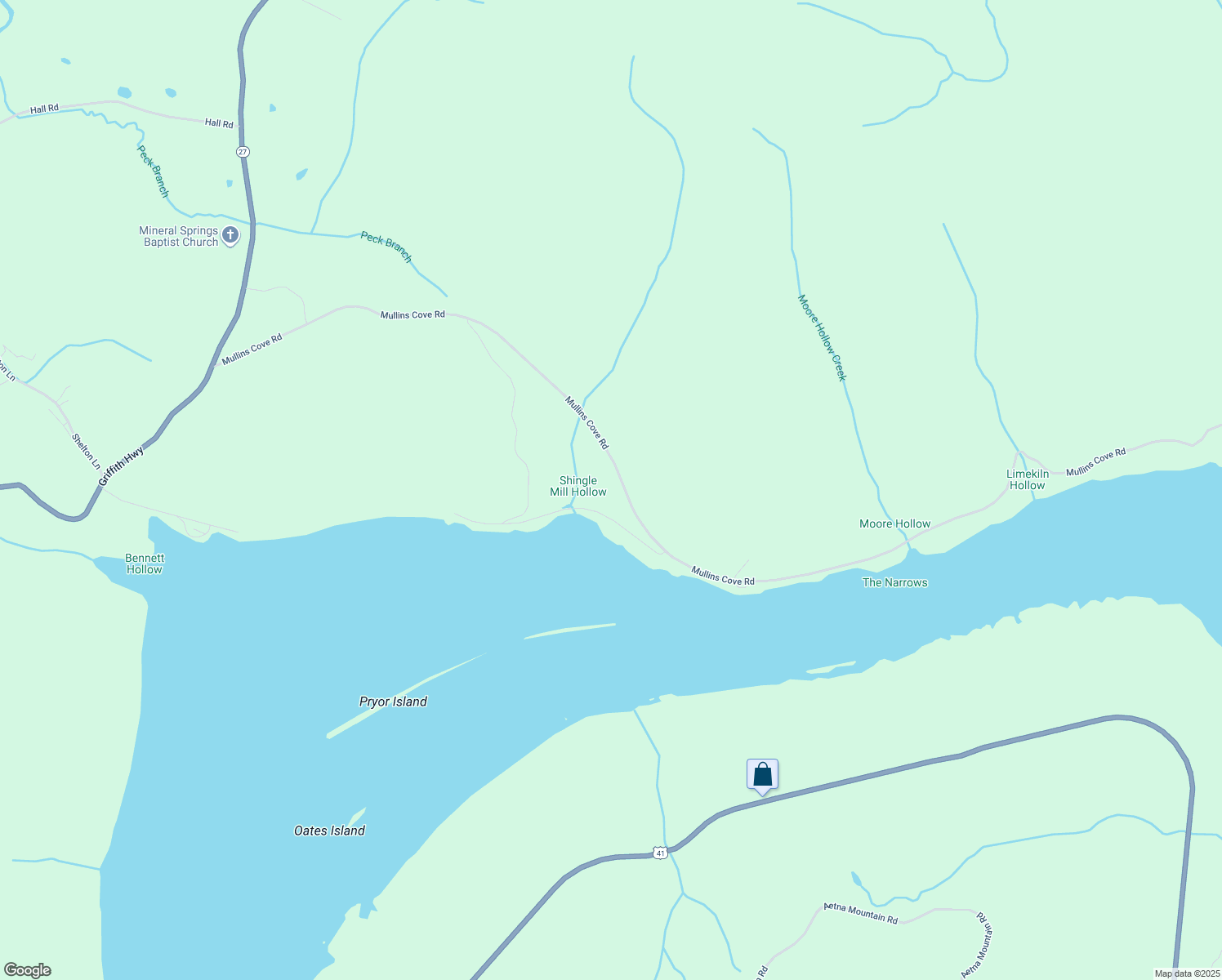map of restaurants, bars, coffee shops, grocery stores, and more near 1655 Bennett Lake Road in Whitwell