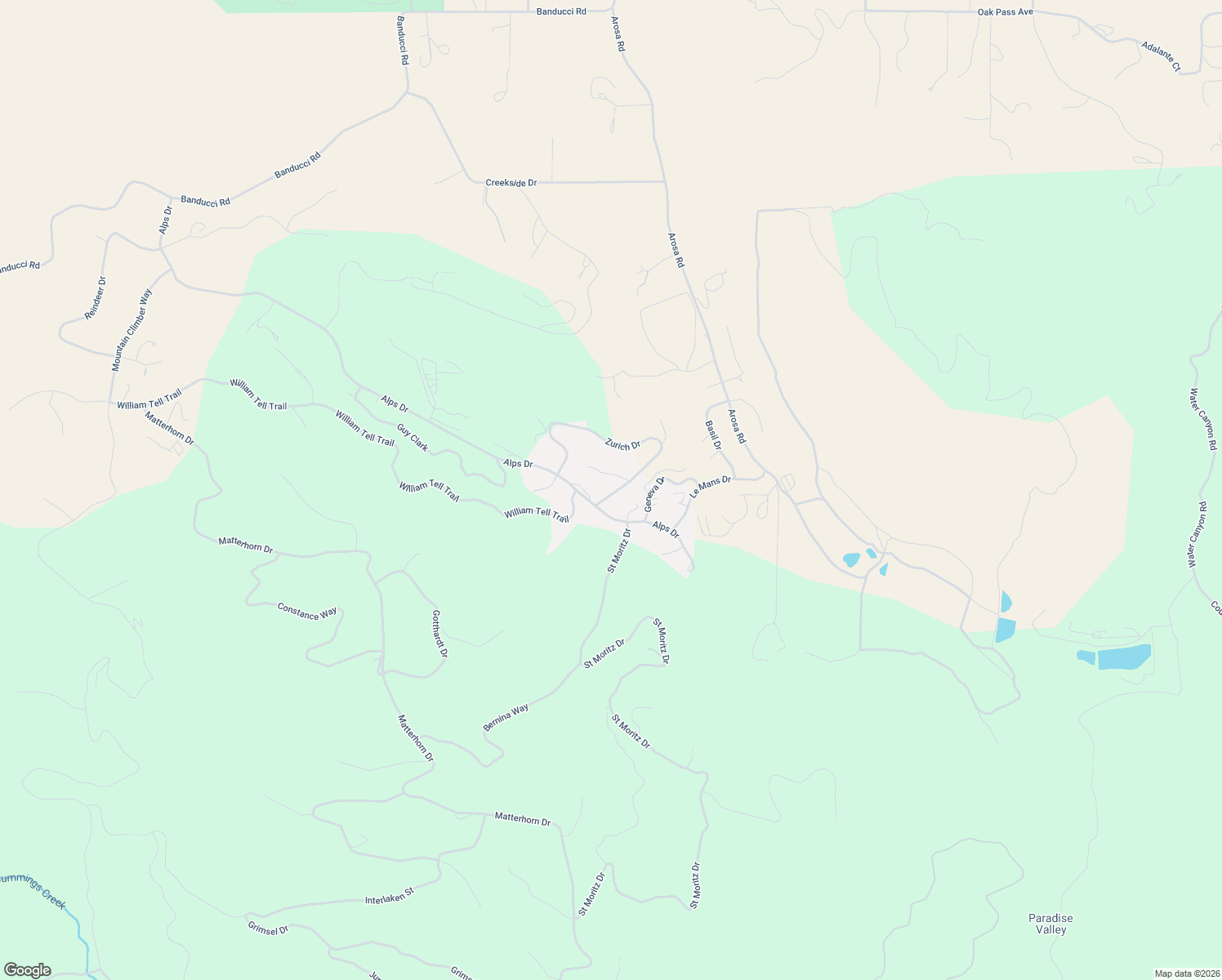 map of restaurants, bars, coffee shops, grocery stores, and more near 22311 Zurich Drive in Tehachapi