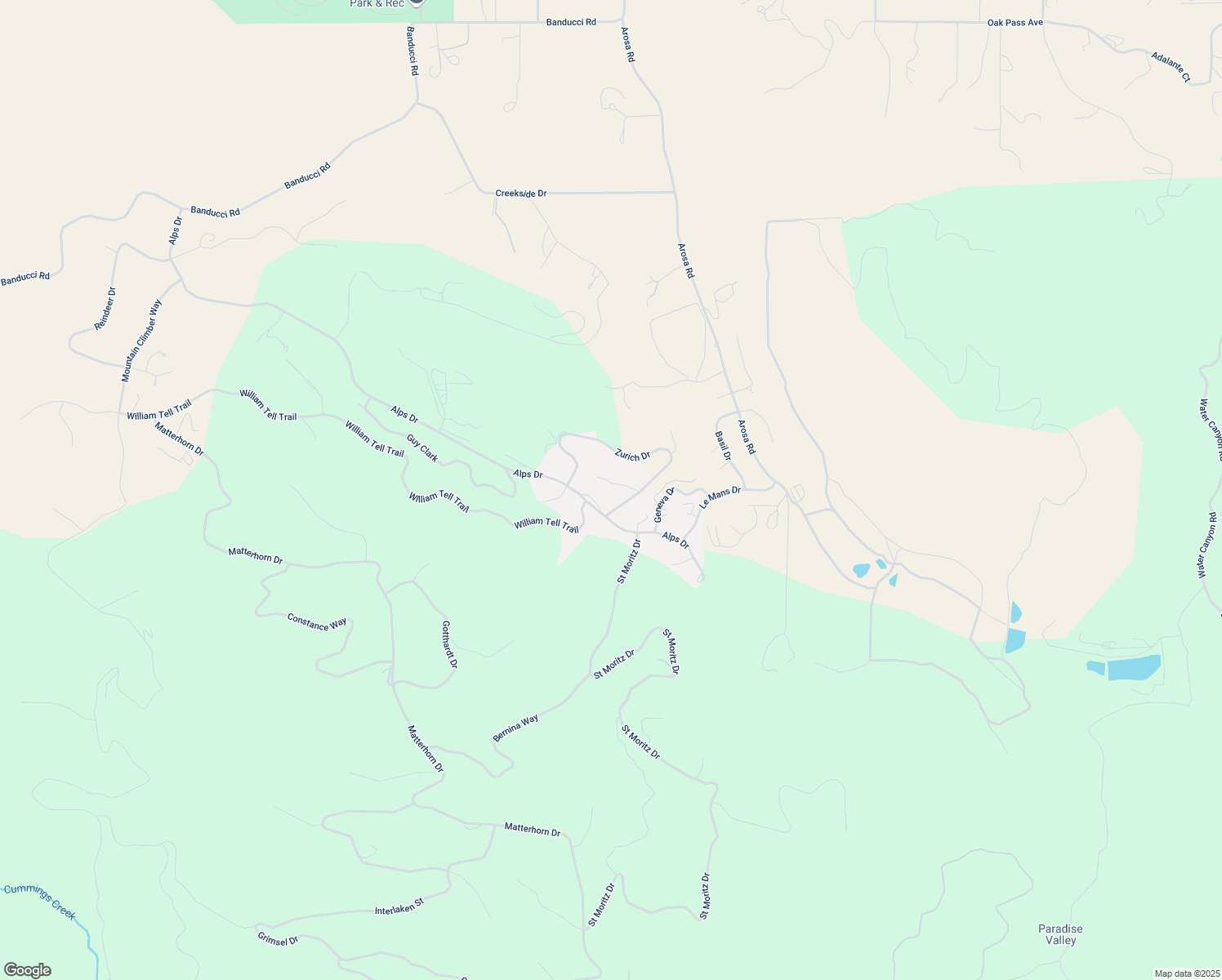 map of restaurants, bars, coffee shops, grocery stores, and more near 17951 Zurich Court in Tehachapi