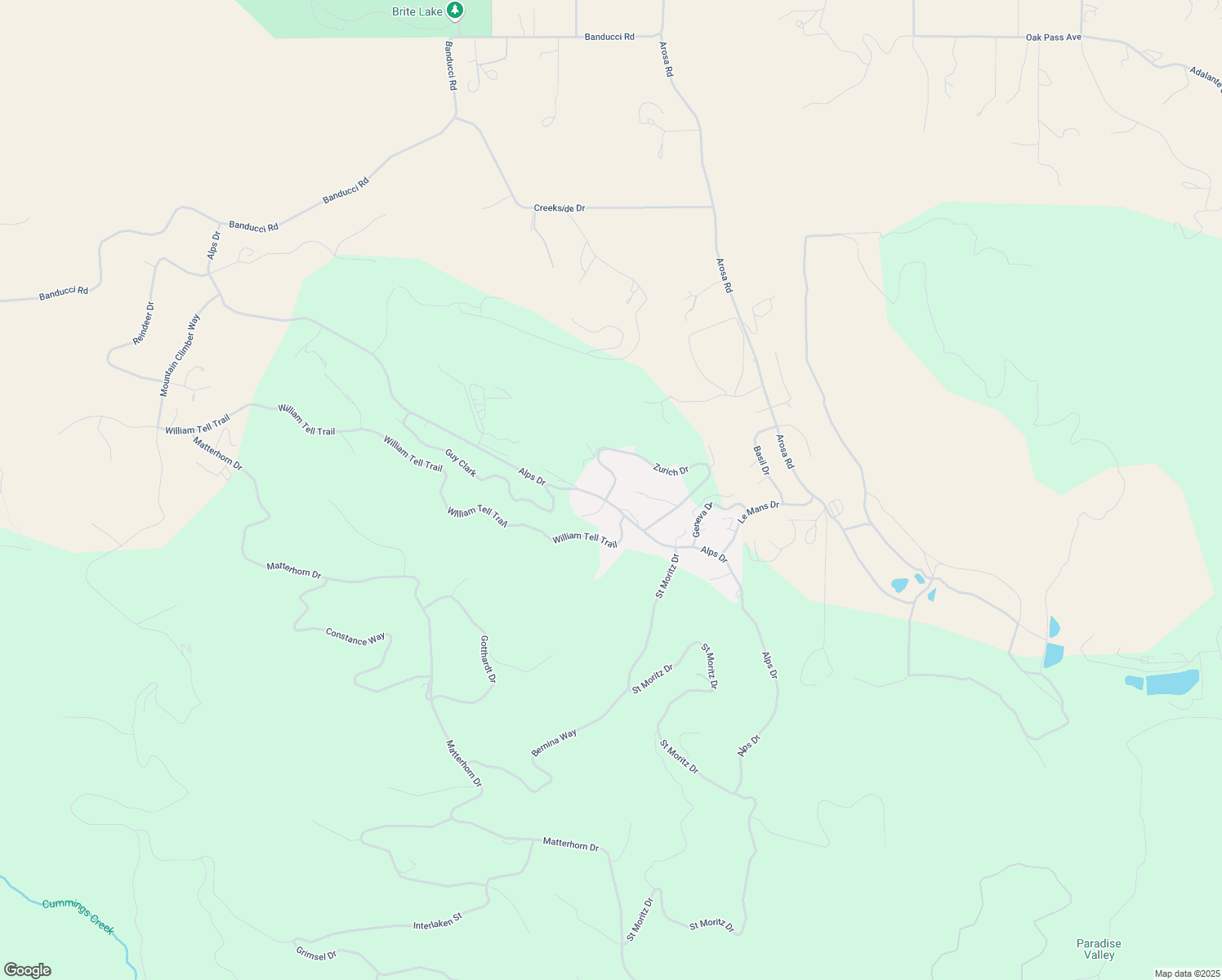 map of restaurants, bars, coffee shops, grocery stores, and more near 22496 Zurich Drive in Tehachapi