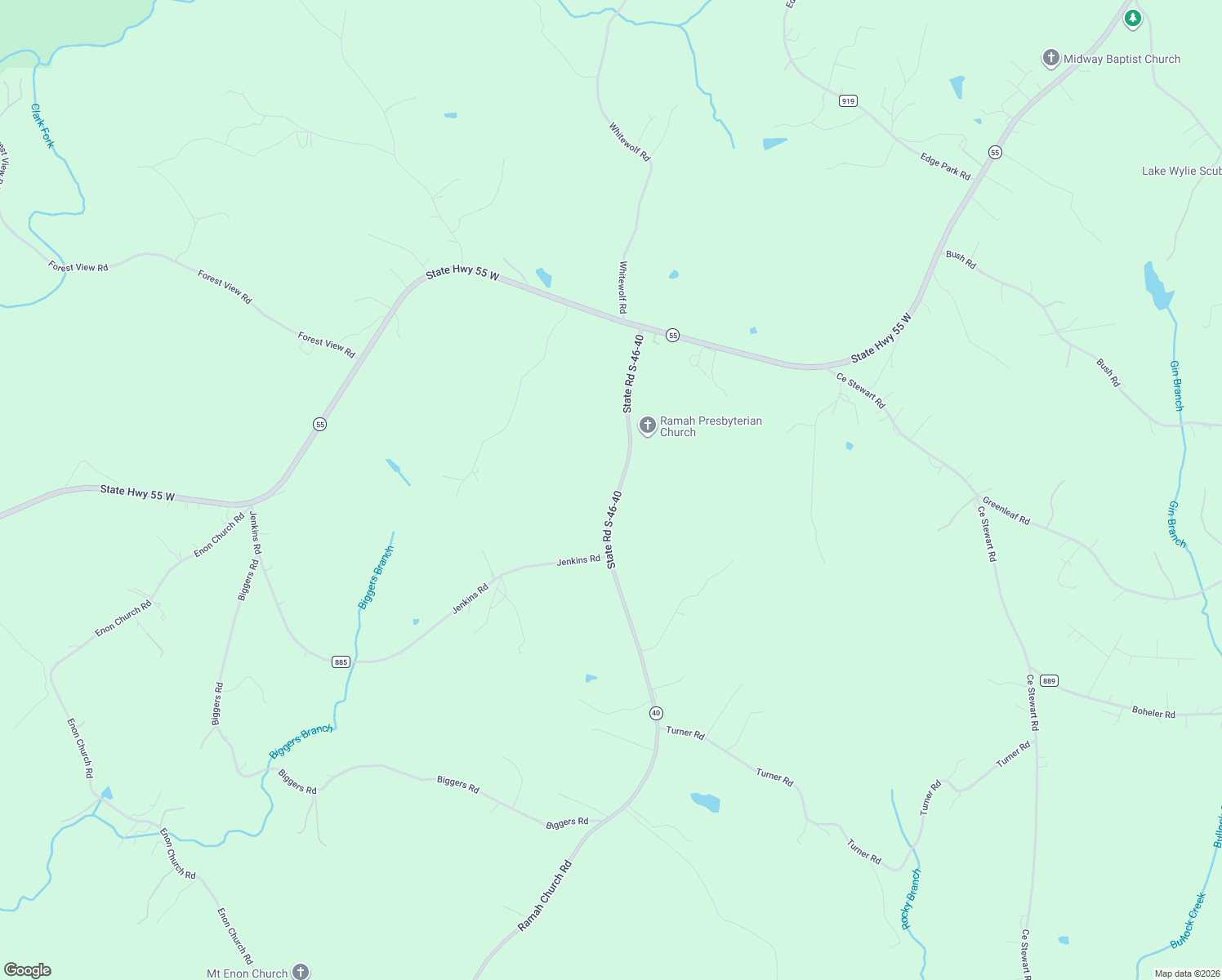 map of restaurants, bars, coffee shops, grocery stores, and more near 917 Ramah Church Road in York