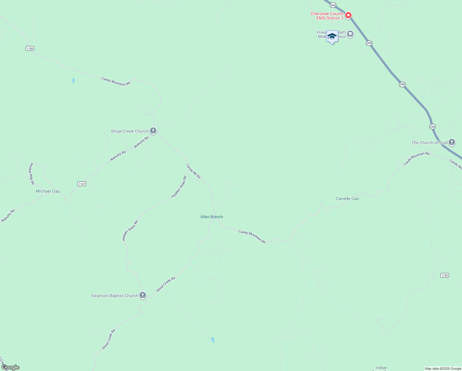 map of restaurants, bars, coffee shops, grocery stores, and more near 370 View Ridge Trail in Murphy