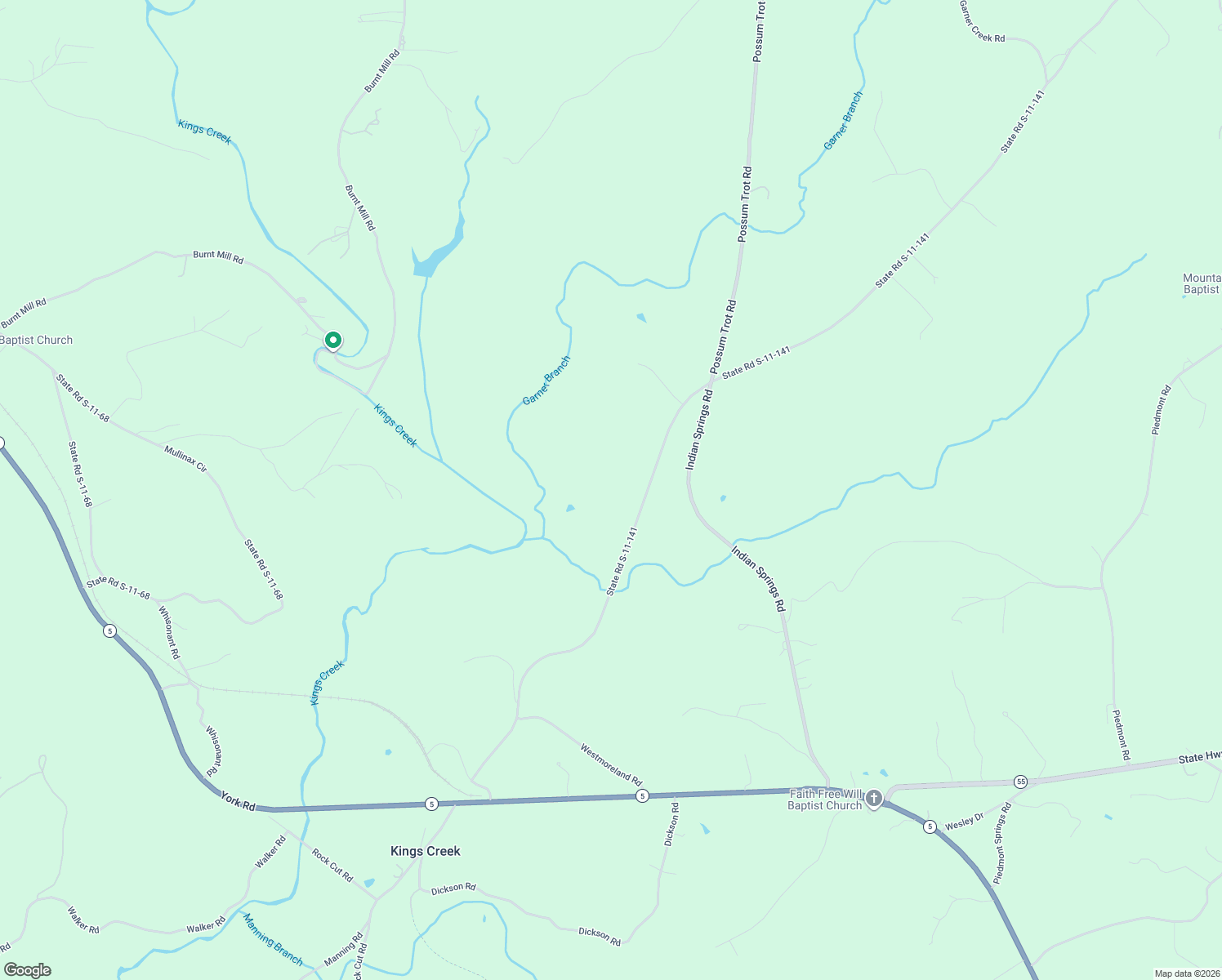 map of restaurants, bars, coffee shops, grocery stores, and more near in Kings Creek