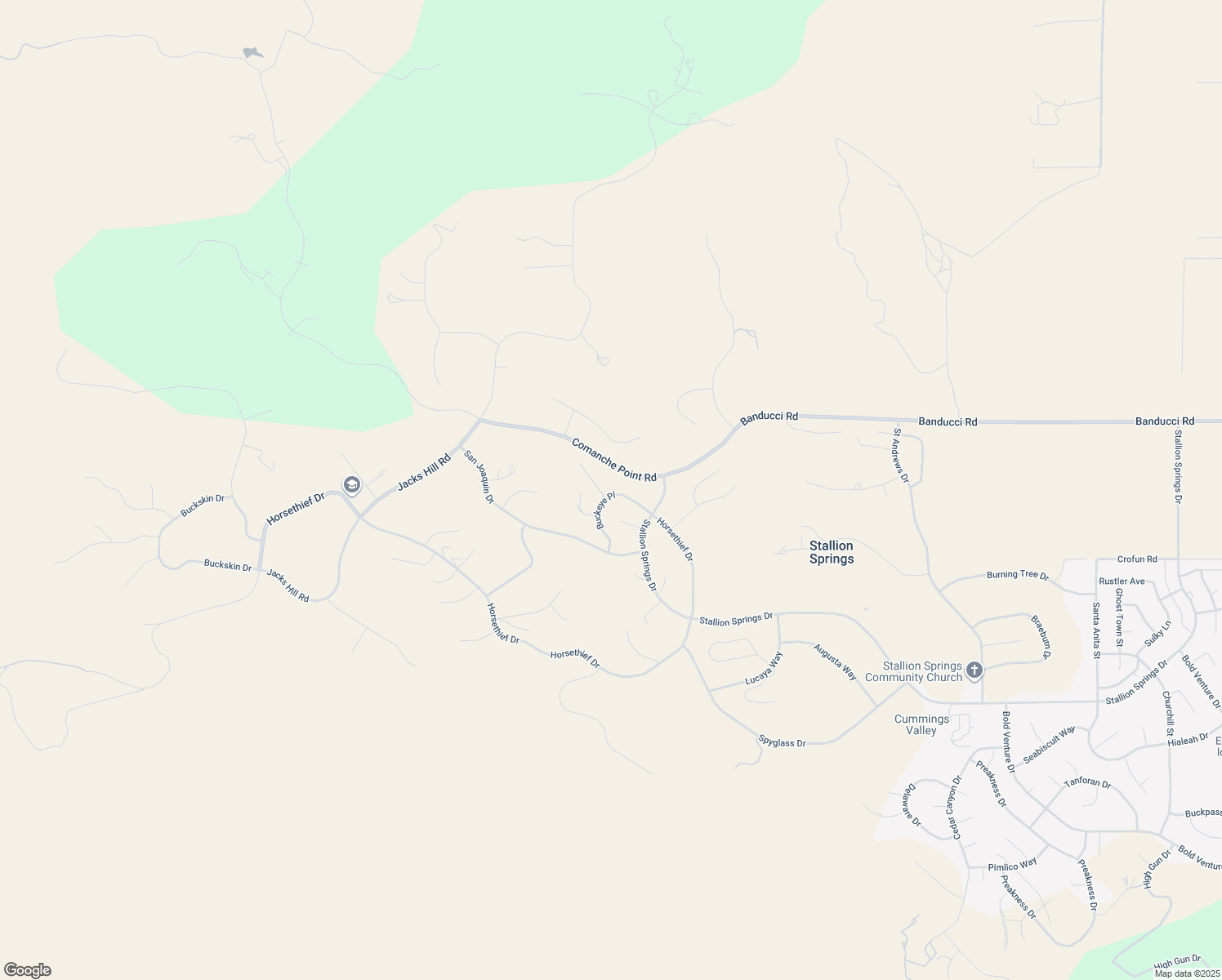 map of restaurants, bars, coffee shops, grocery stores, and more near 18700 Buckeye Place in Tehachapi