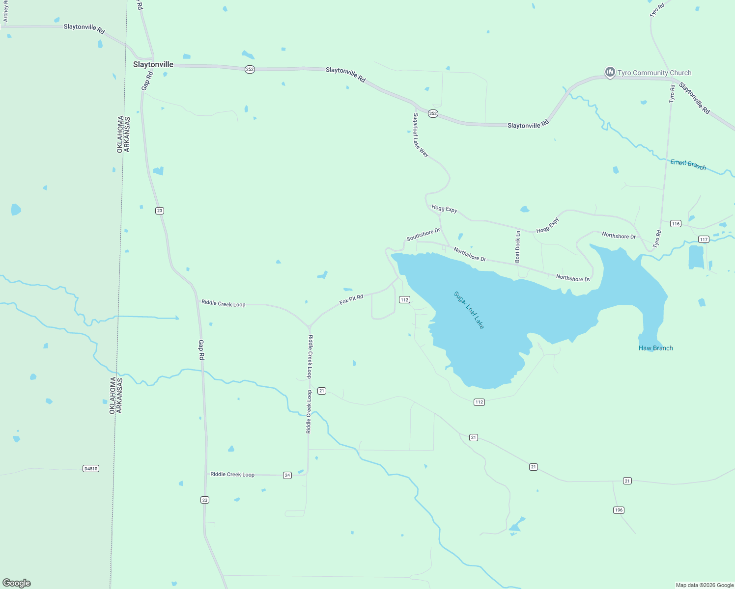 map of restaurants, bars, coffee shops, grocery stores, and more near 9610 Fox Pit Road in Hackett