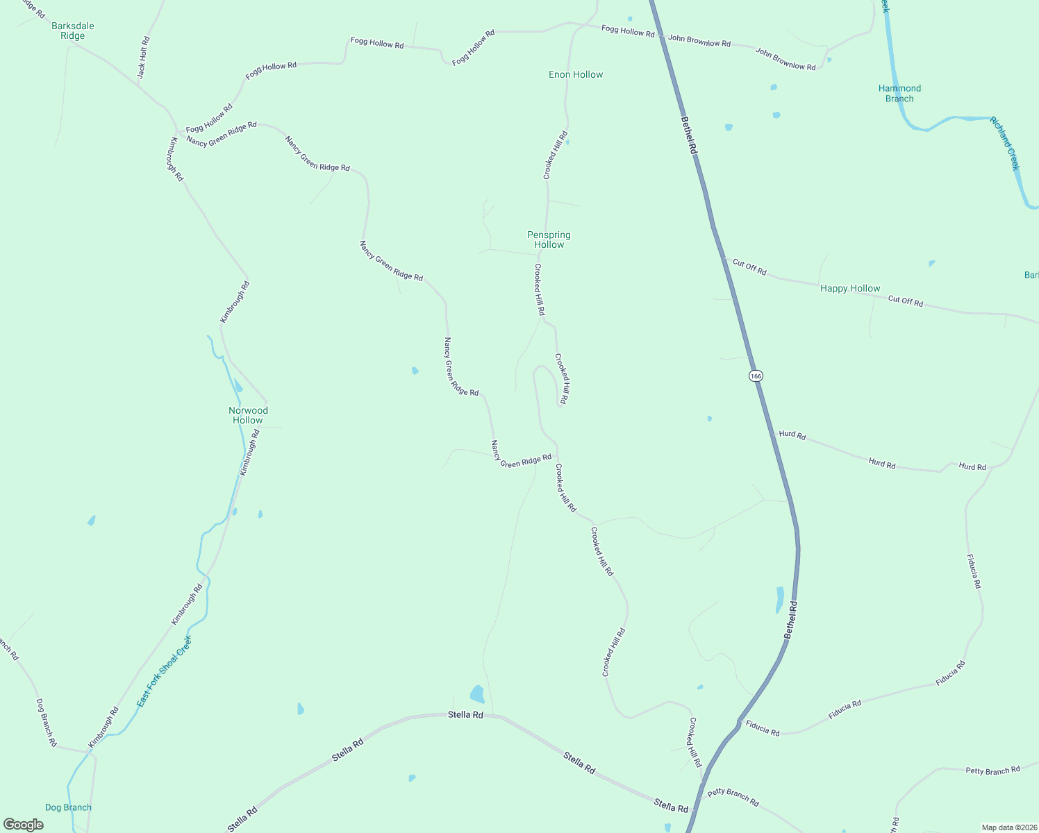 map of restaurants, bars, coffee shops, grocery stores, and more near 510 Crooked Hill Road in Pulaski