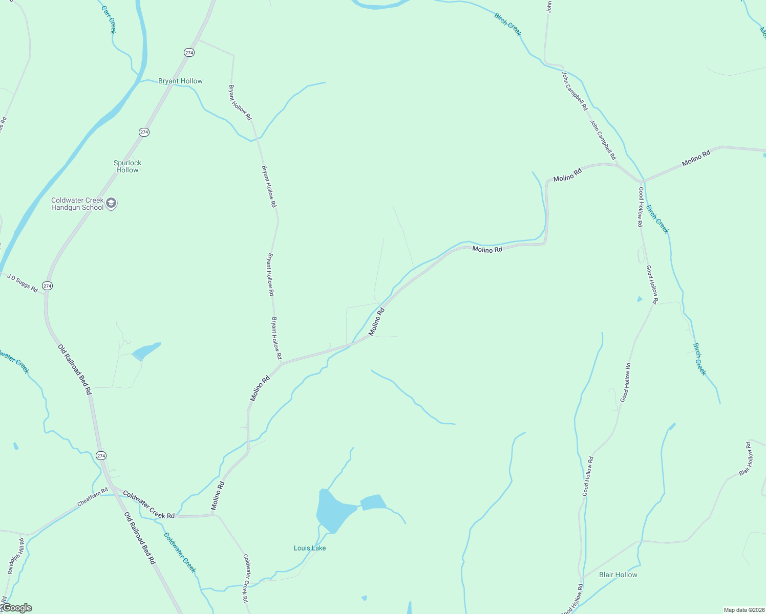 map of restaurants, bars, coffee shops, grocery stores, and more near 938 Molino Road in Lincoln County