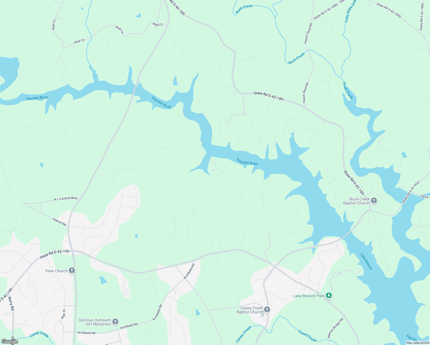 map of restaurants, bars, coffee shops, grocery stores, and more near 385 State Road S-42-4394 in Chesnee