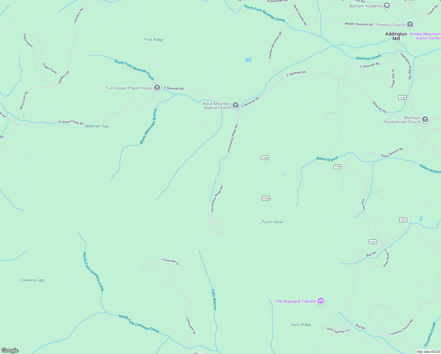 map of restaurants, bars, coffee shops, grocery stores, and more near 601 Horseshoe Ridge Road in Franklin