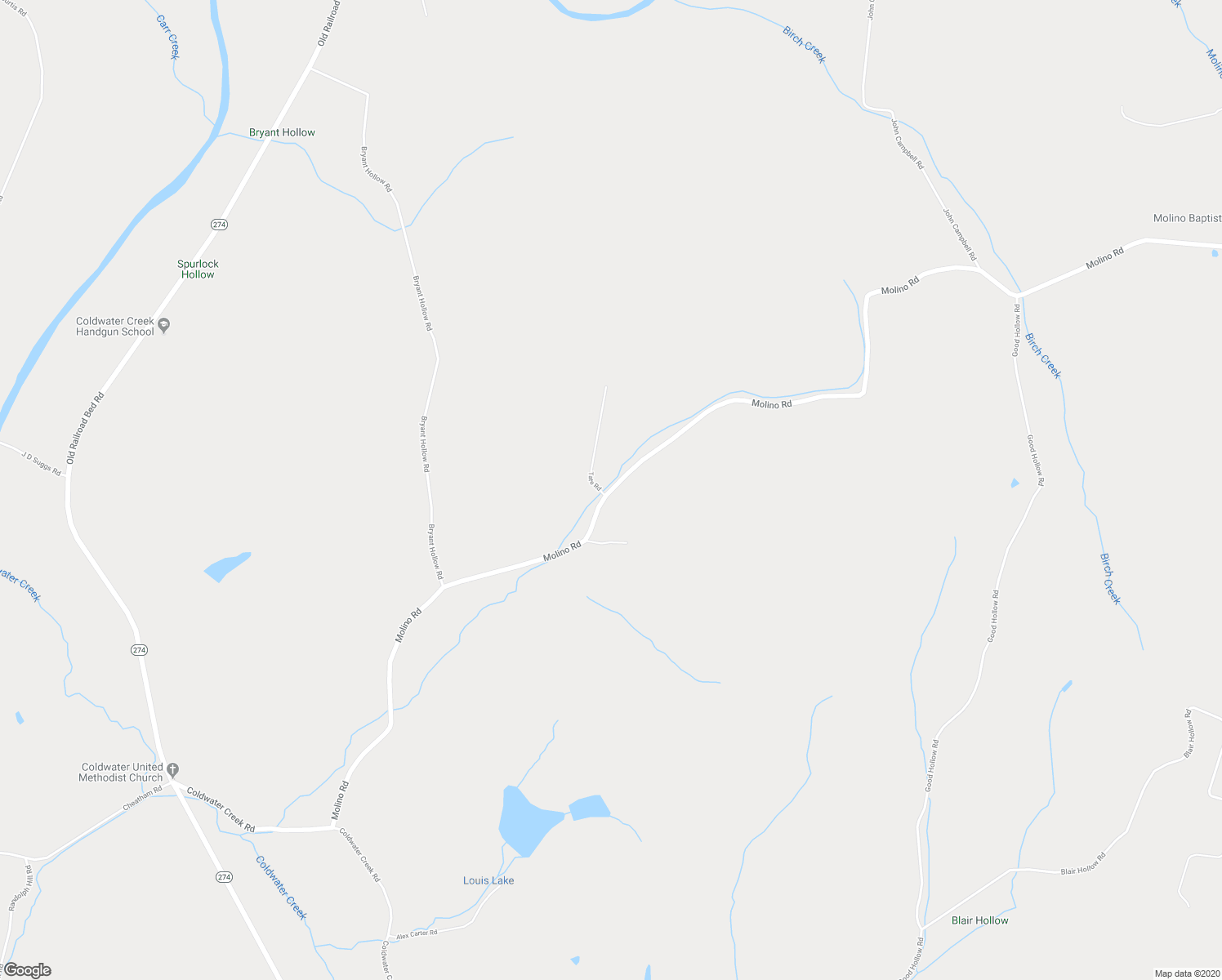 map of restaurants, bars, coffee shops, grocery stores, and more near 938 Molino Road in Lincoln County