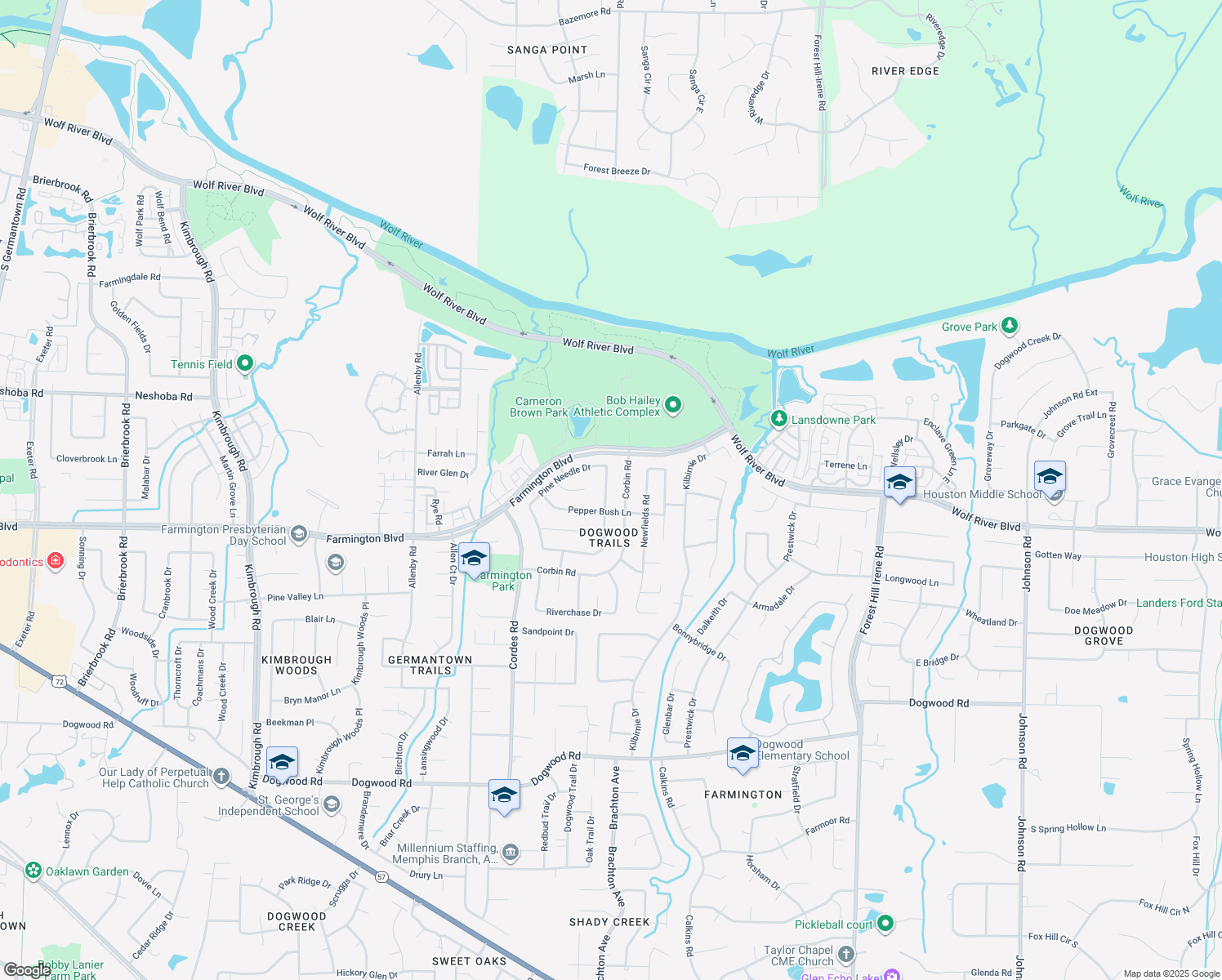map of restaurants, bars, coffee shops, grocery stores, and more near 1904 Alder Branch Ln in Germantown