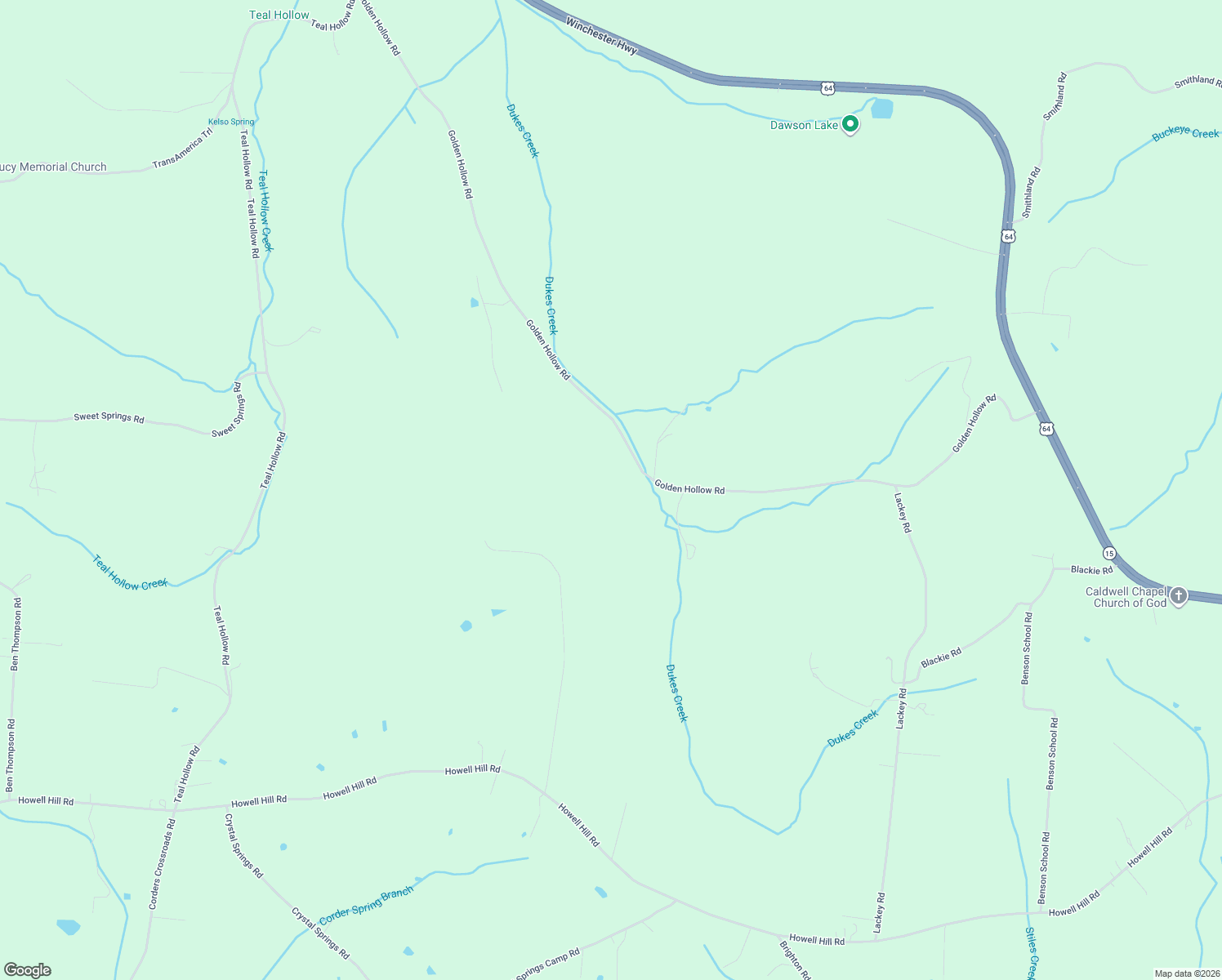 map of restaurants, bars, coffee shops, grocery stores, and more near 171 Golden Hollow Road in Kelso