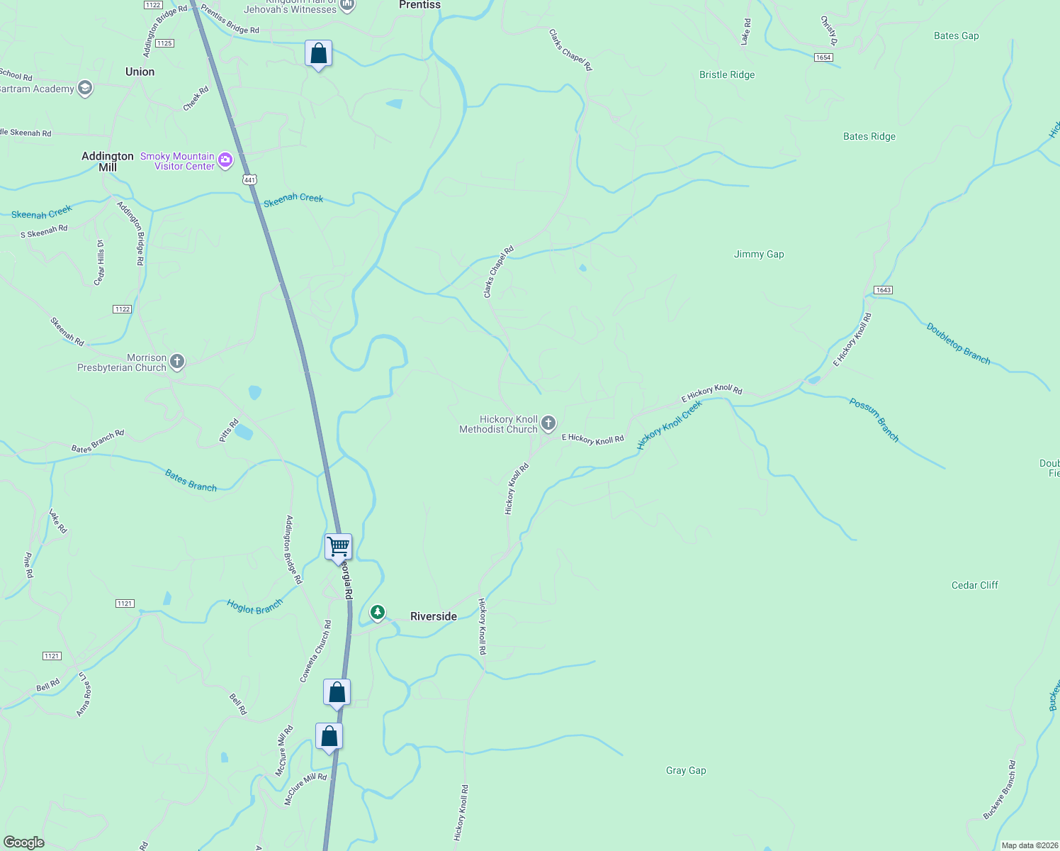 map of restaurants, bars, coffee shops, grocery stores, and more near 5226 Clarks Chapel Road in Franklin