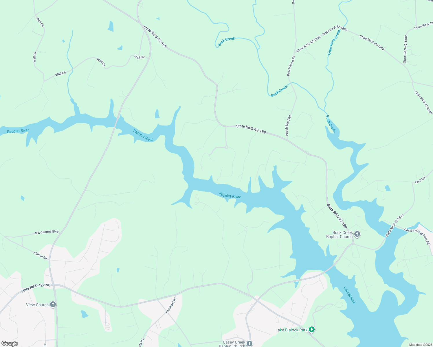 map of restaurants, bars, coffee shops, grocery stores, and more near 765 East Ridge Water Drive in Chesnee