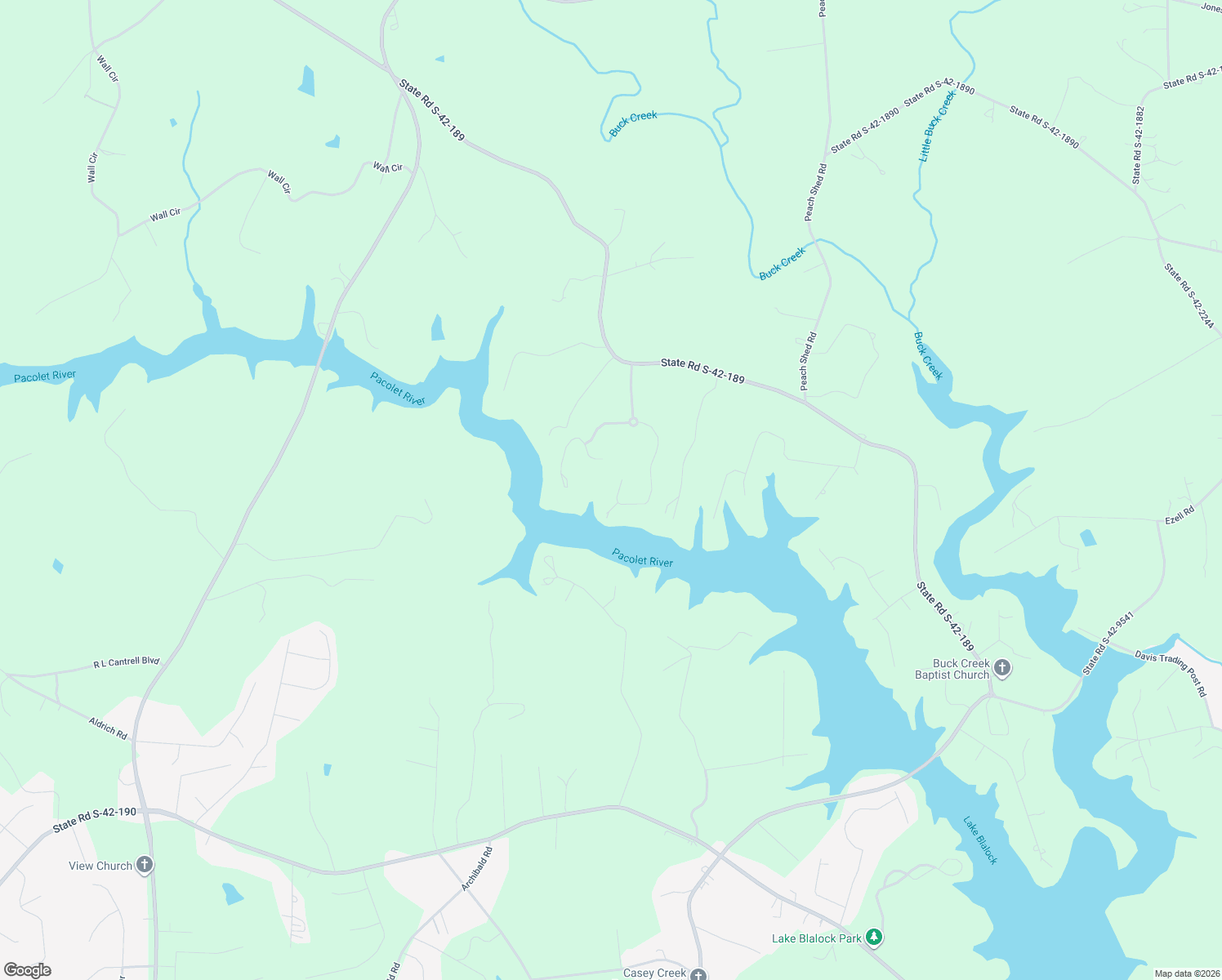 map of restaurants, bars, coffee shops, grocery stores, and more near 805 East Ridge Water Drive in Chesnee