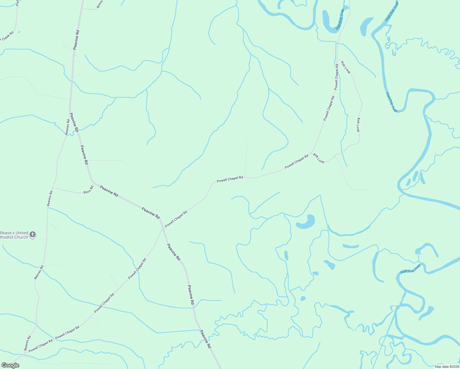 map of restaurants, bars, coffee shops, grocery stores, and more near 4260 Powell Chapel Rd in Middleton