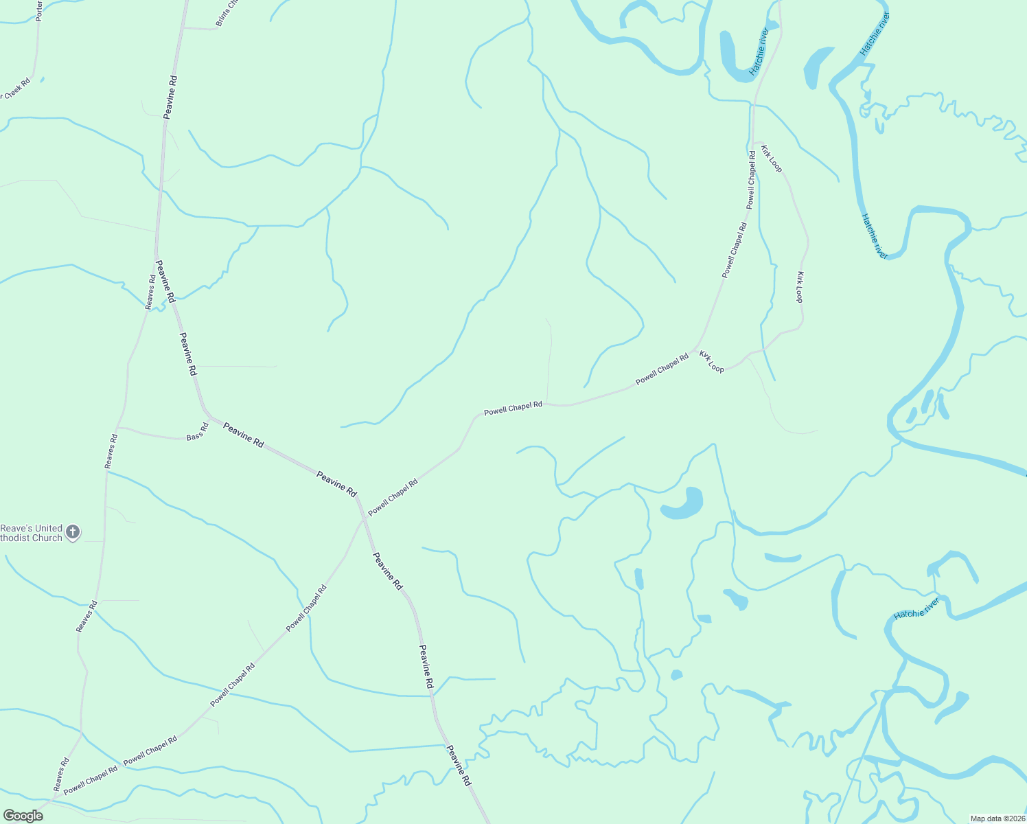 map of restaurants, bars, coffee shops, grocery stores, and more near 4260 Powell Chapel Road in Middleton