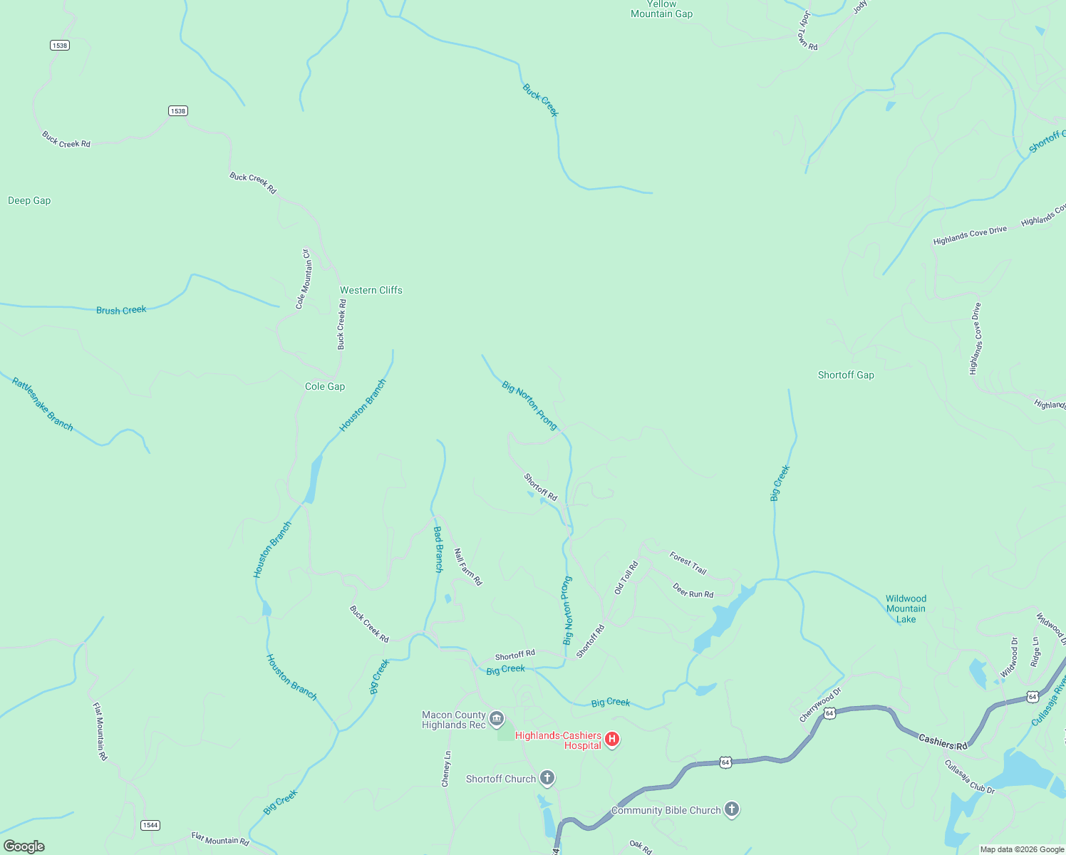 map of restaurants, bars, coffee shops, grocery stores, and more near 1460 Shortoff Road in Highlands