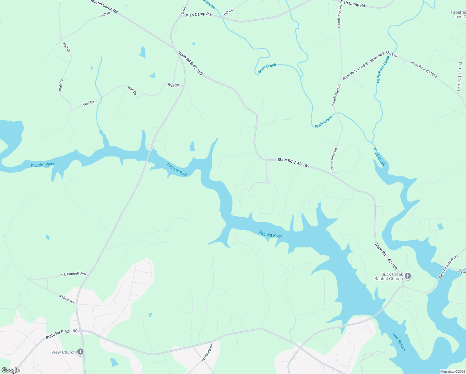 map of restaurants, bars, coffee shops, grocery stores, and more near 1011 Lingering Water Lane in Chesnee