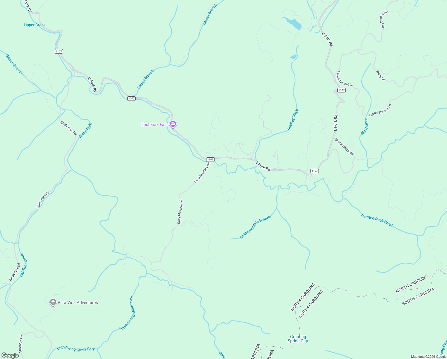 map of restaurants, bars, coffee shops, grocery stores, and more near 247 Apple Bee Rd in Brevard