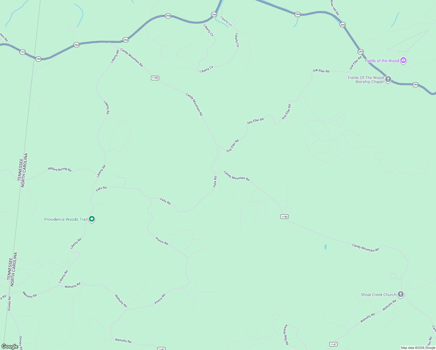 map of restaurants, bars, coffee shops, grocery stores, and more near 431 Candy Mountain Road in Murphy