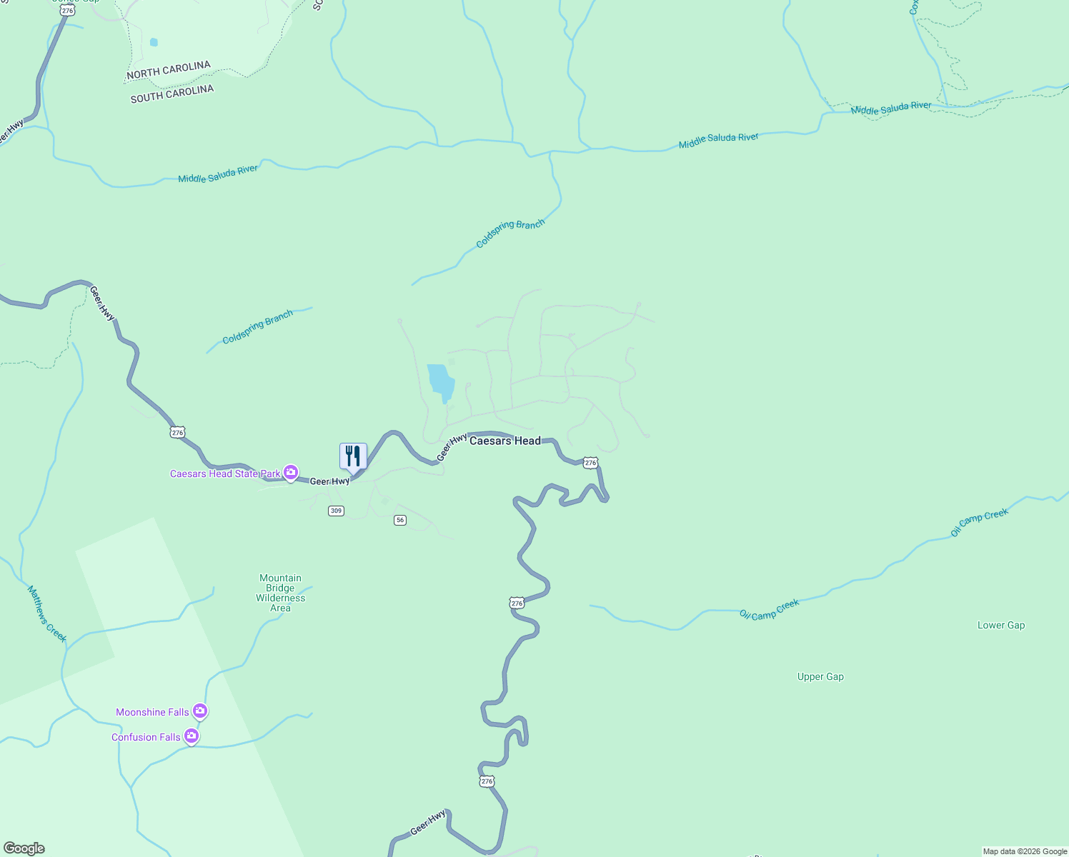 map of restaurants, bars, coffee shops, grocery stores, and more near 17 Woodbine Drive in Cleveland