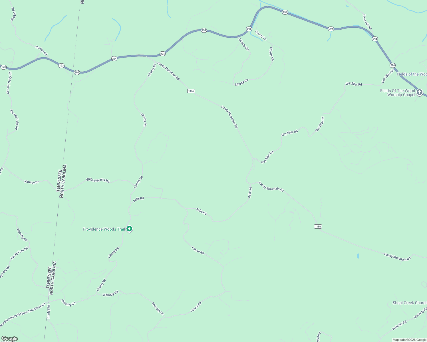 map of restaurants, bars, coffee shops, grocery stores, and more near 5981 Candy Mountain Road in Murphy