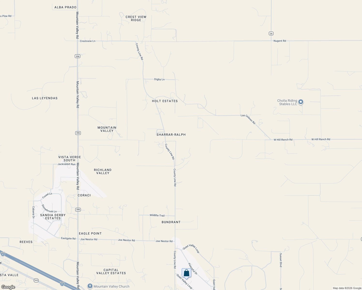 map of restaurants, bars, coffee shops, grocery stores, and more near 130B County Line Road in Edgewood