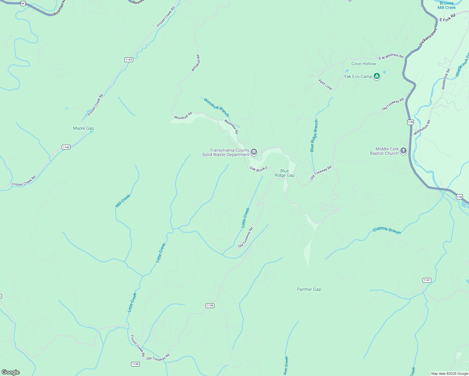 map of restaurants, bars, coffee shops, grocery stores, and more near 47 Ruffed Grouse Road in Brevard