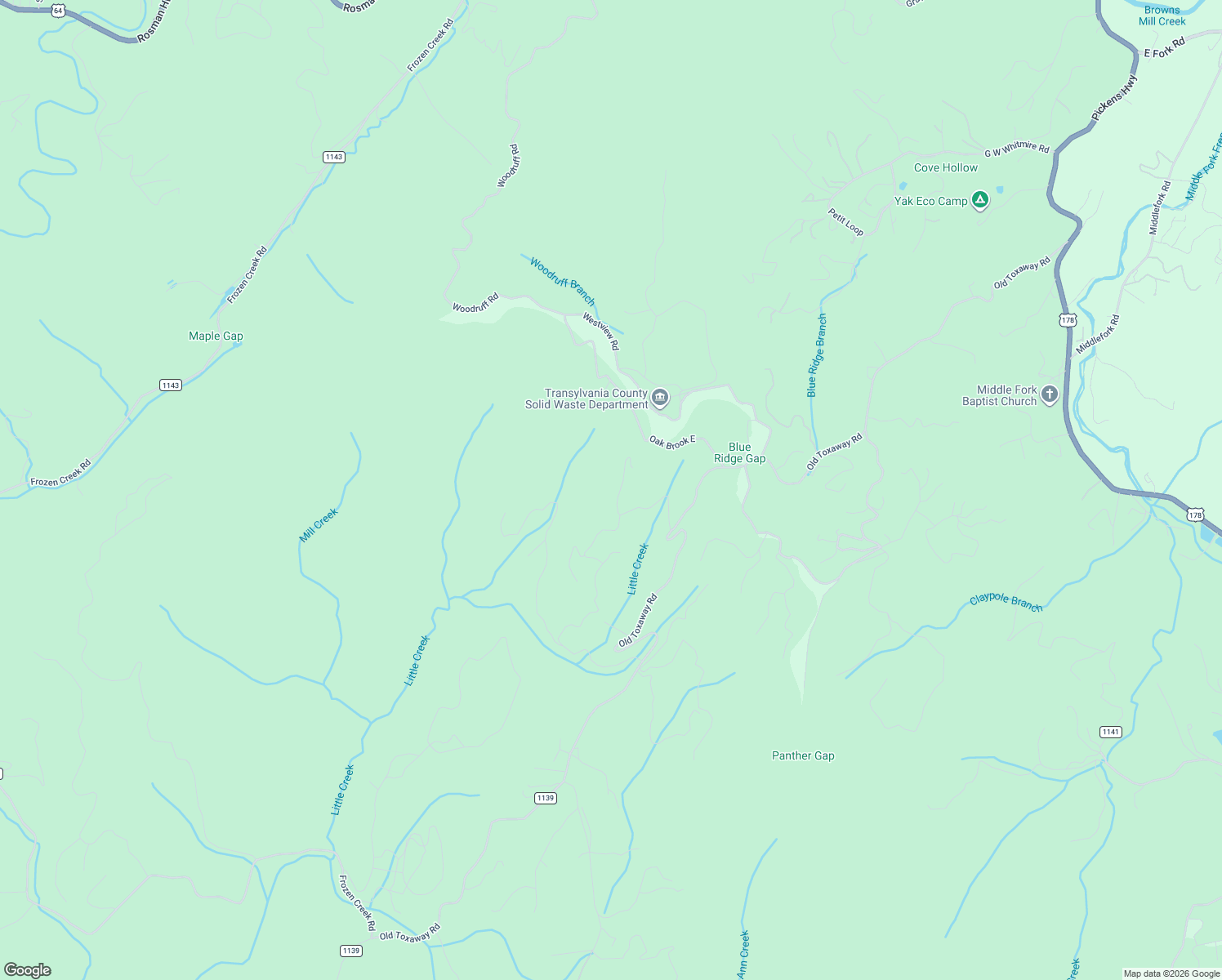 map of restaurants, bars, coffee shops, grocery stores, and more near 47 Ruffed Grouse Road in Brevard