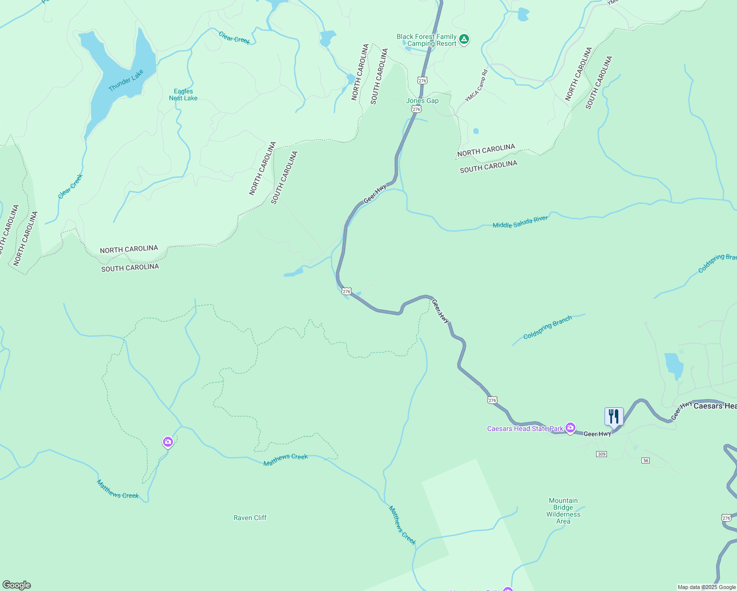 map of restaurants, bars, coffee shops, grocery stores, and more near 9 Greylogs Trail in Cleveland