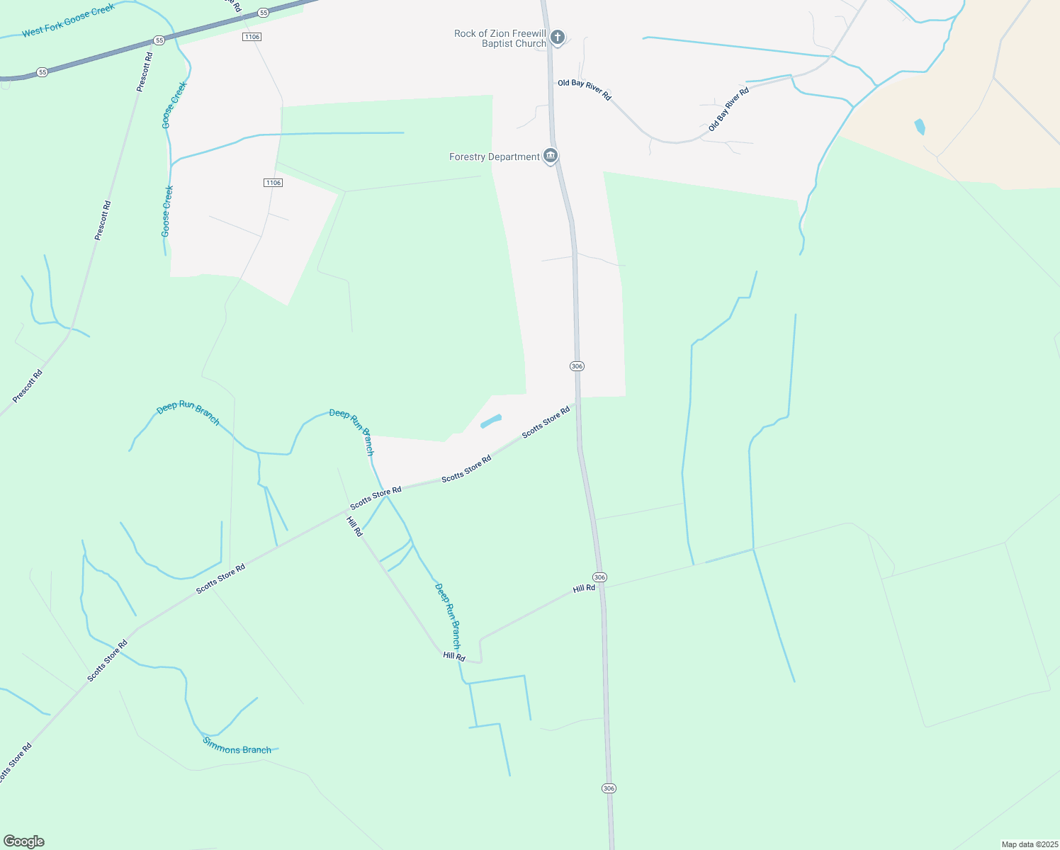 map of restaurants, bars, coffee shops, grocery stores, and more near 188 Scotts Store Rd in Grantsboro