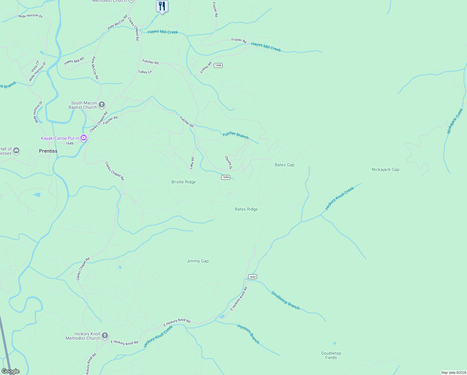 map of restaurants, bars, coffee shops, grocery stores, and more near 946 Ammons Road in Franklin
