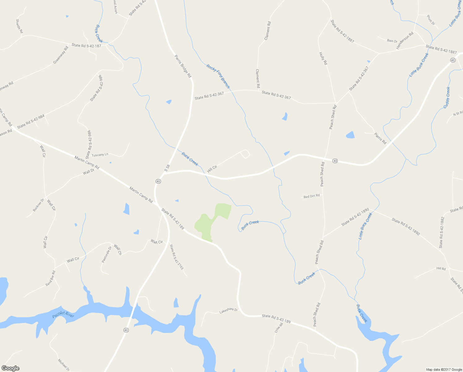 map of restaurants, bars, coffee shops, grocery stores, and more near 1697 Fish Camp Road in Chesnee