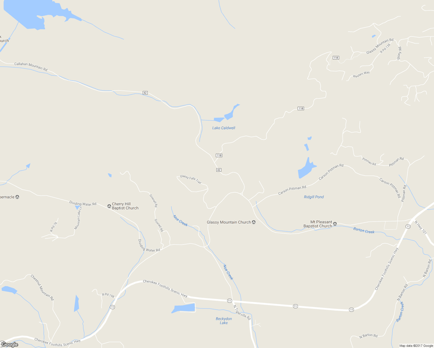 map of restaurants, bars, coffee shops, grocery stores, and more near 720 Callahan Mountain Road in Travelers Rest