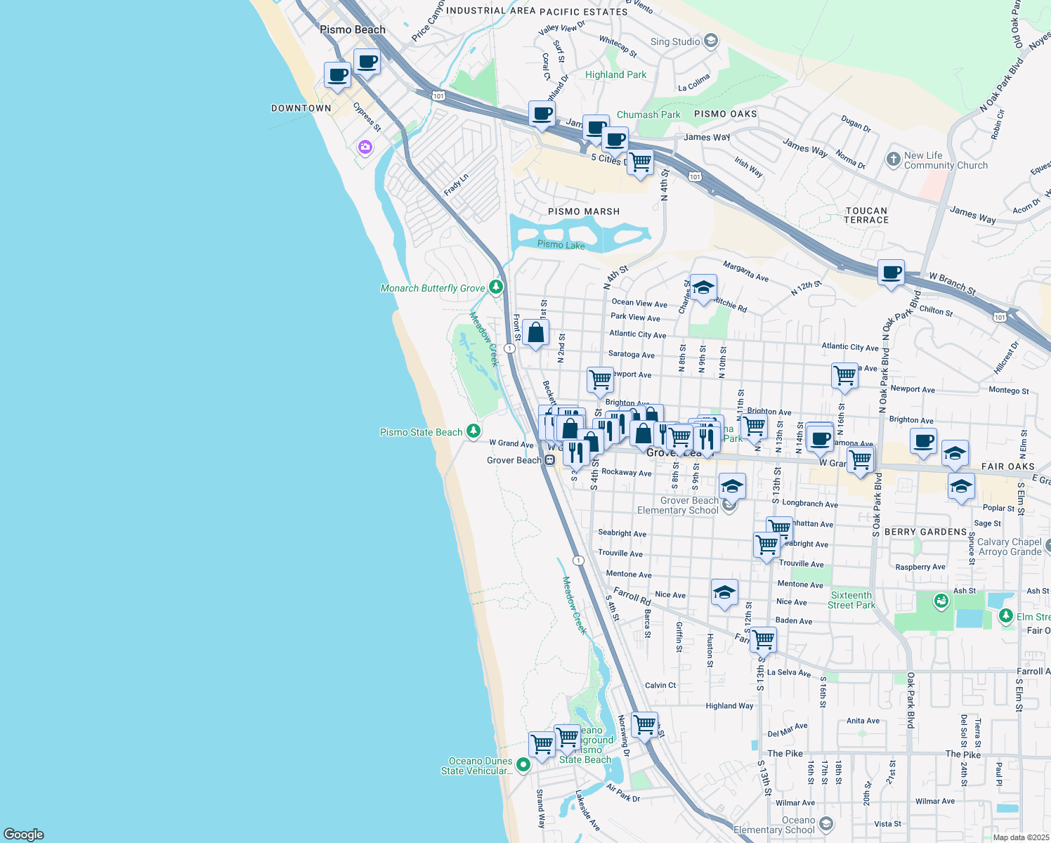 319 California 1, Grover Beach CA Walk Score