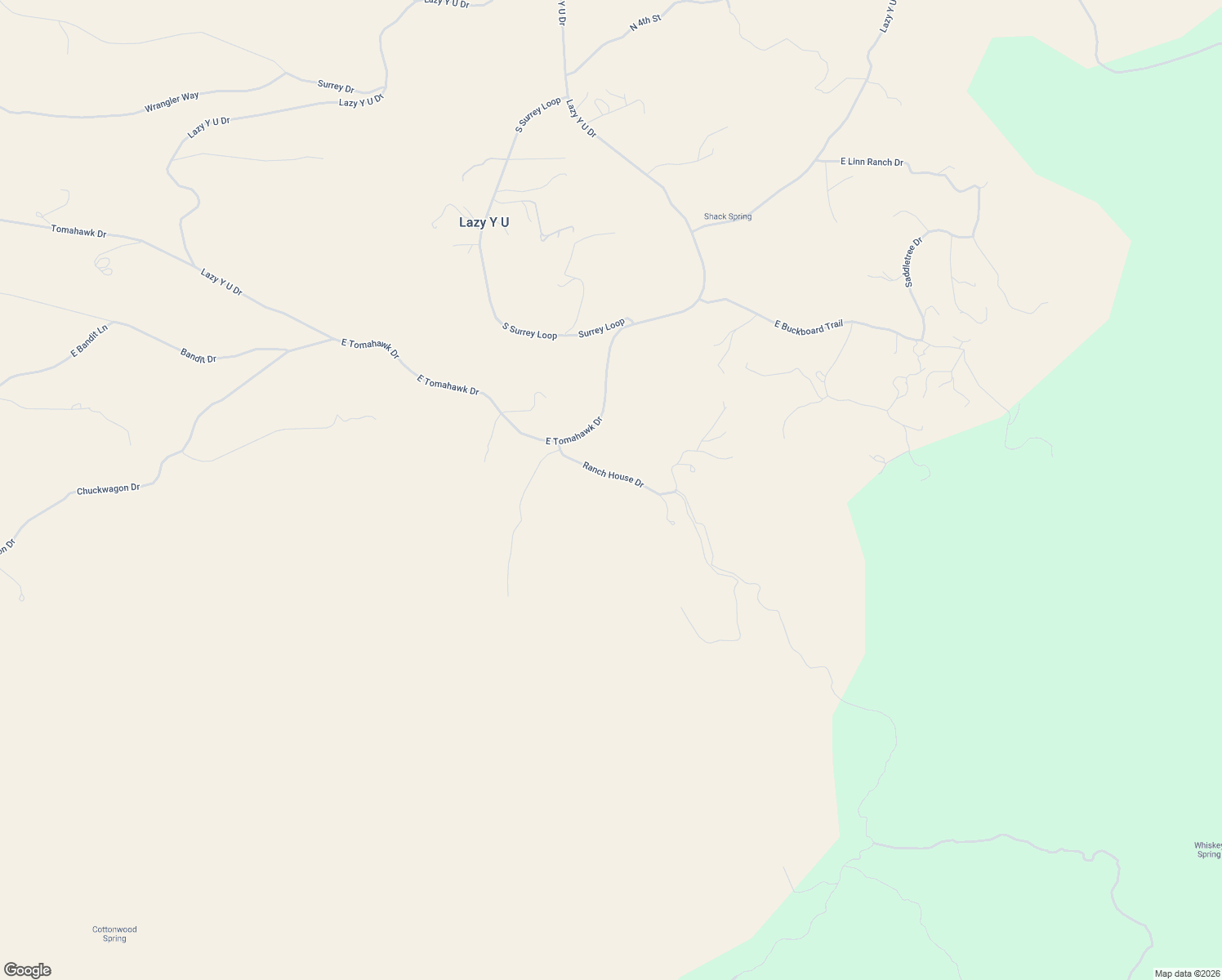 map of restaurants, bars, coffee shops, grocery stores, and more near 4242 Ranch House Lane in Kingman